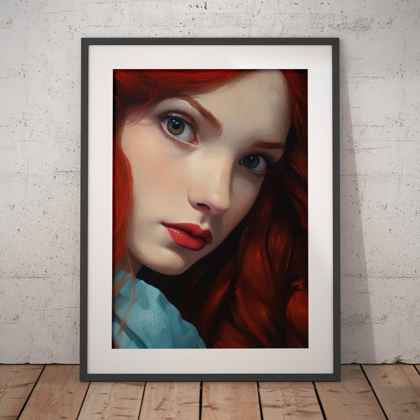 »Alice Close Girl Portrait 1«