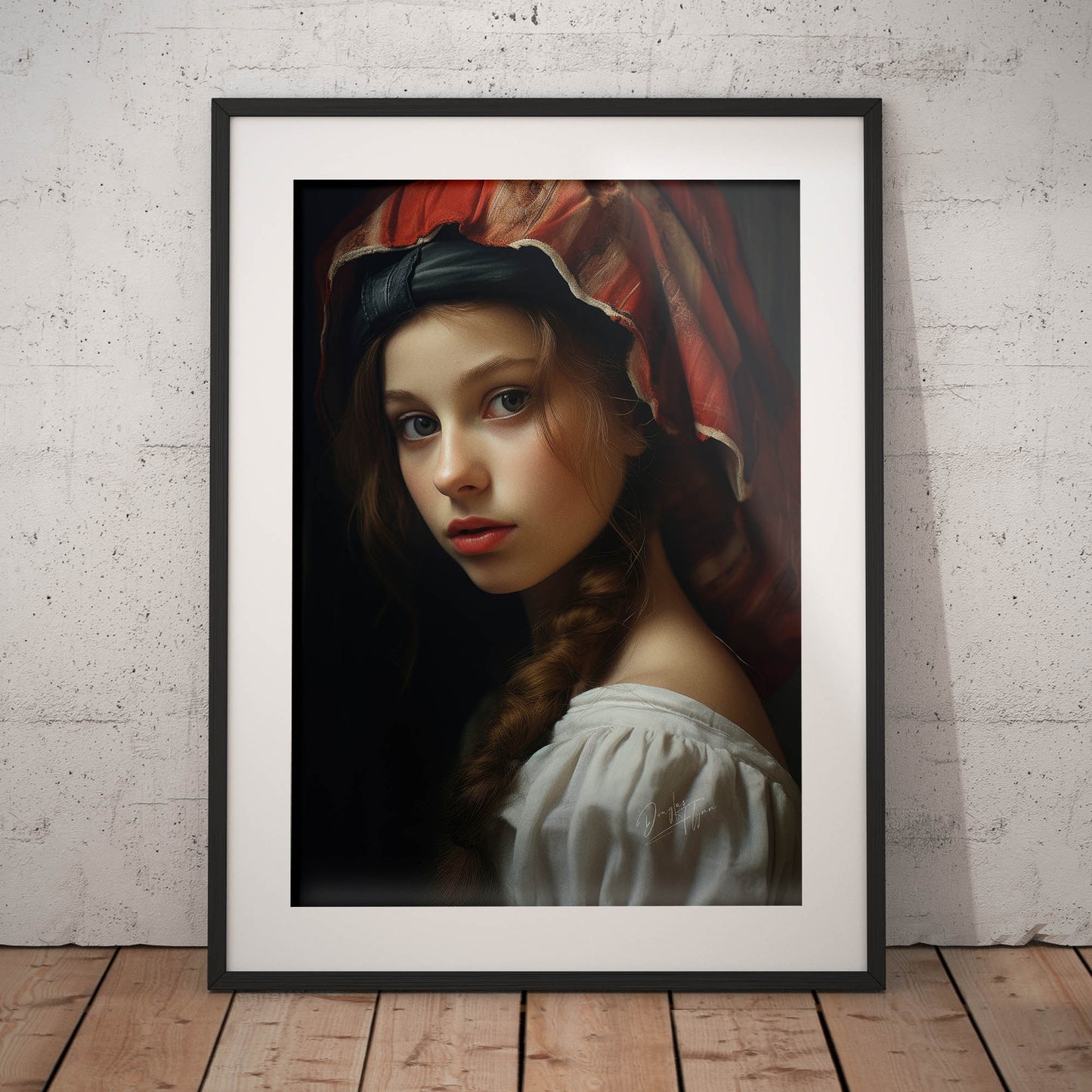 »Deborah Regency Girl Portrait 1«