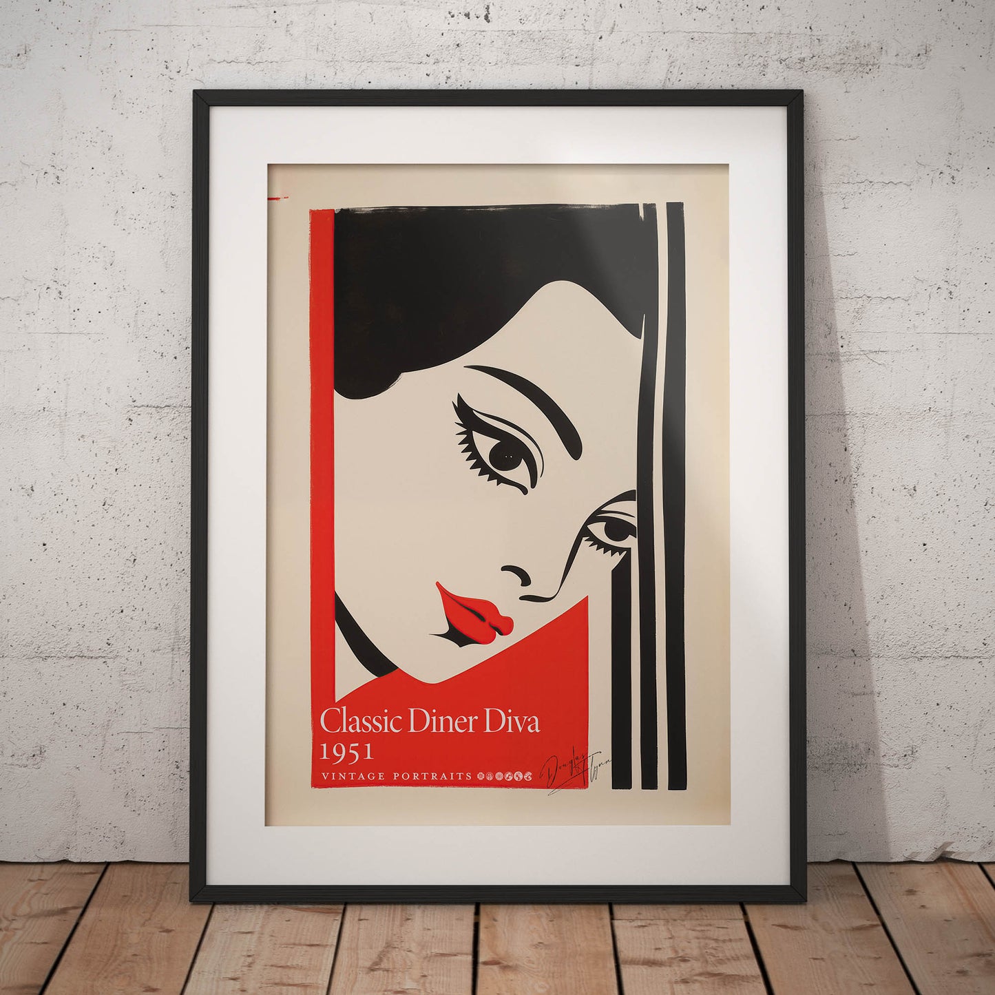 »Classic Diner Diva 1951«