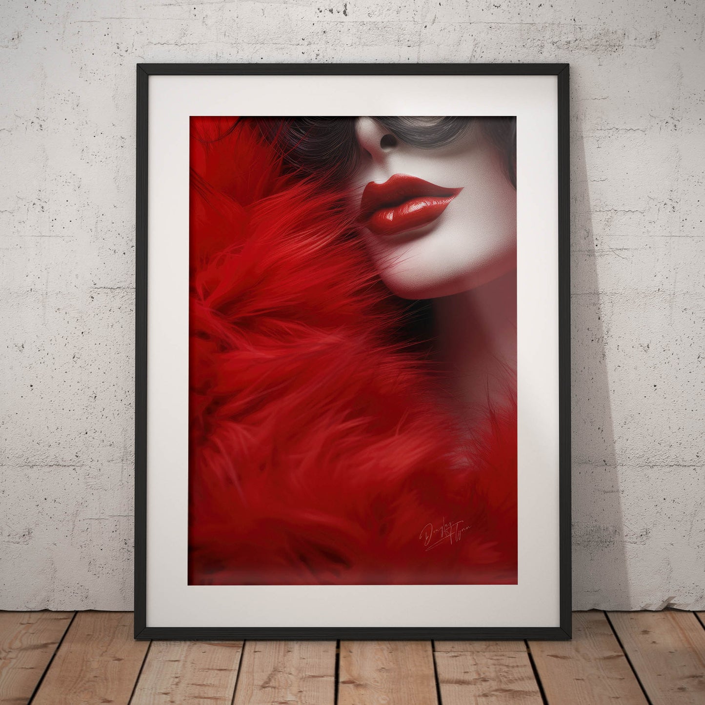 »Girl With Red Fur 1«