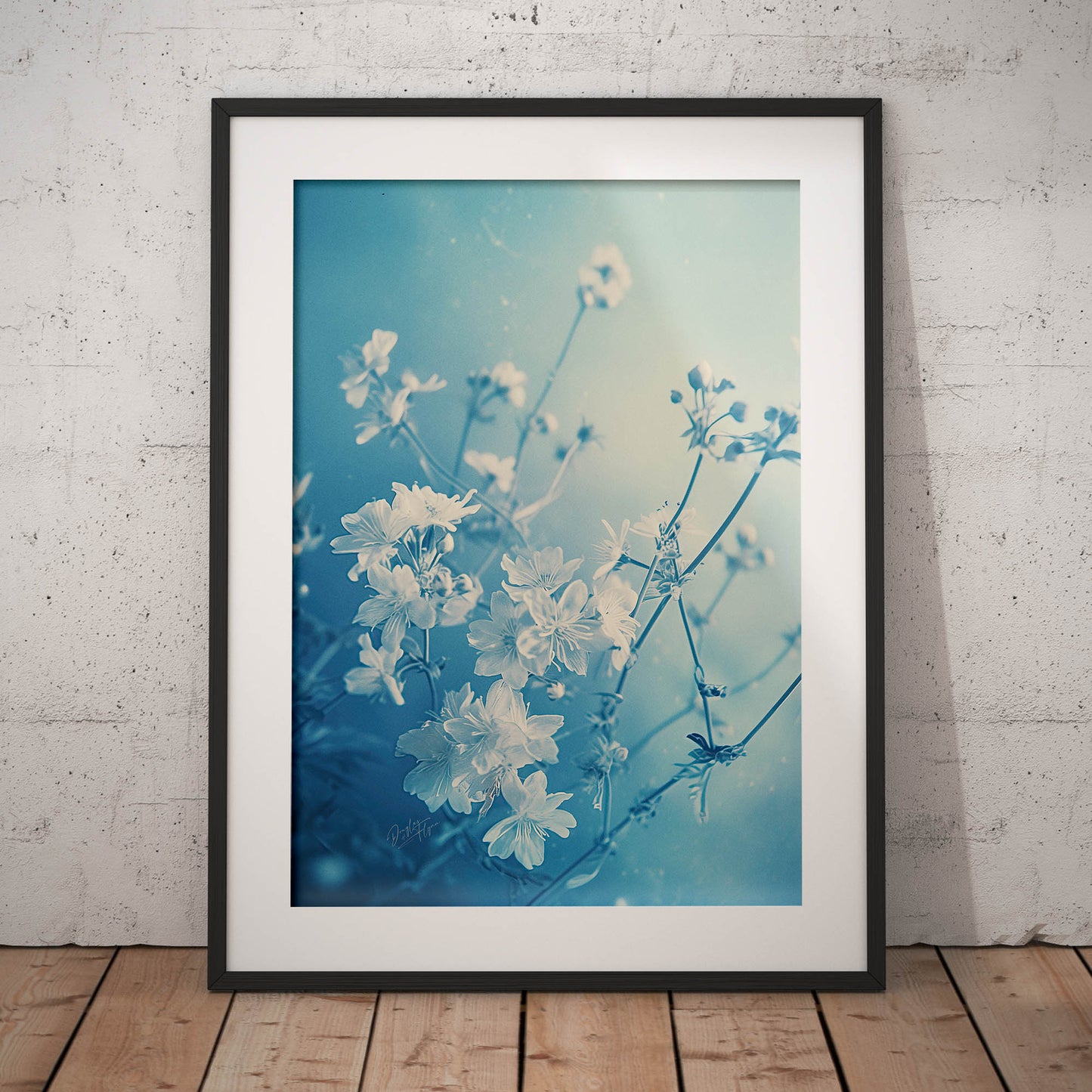 »Garden Dance«, poster i fri fotografisk stil