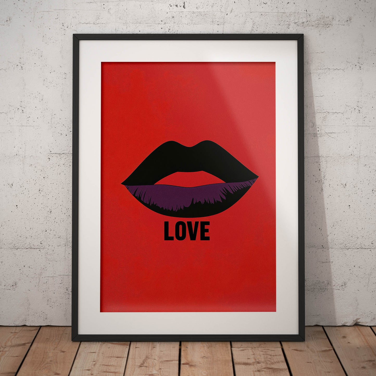 »LOVE« arty poster