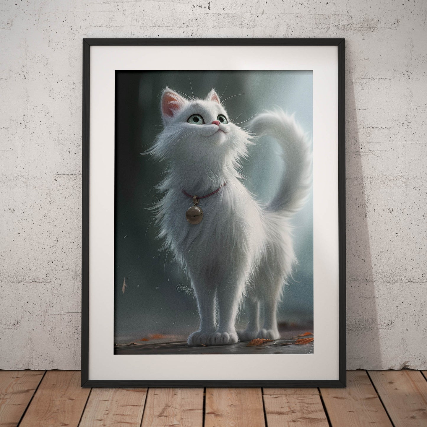 »Playful Purr« poster