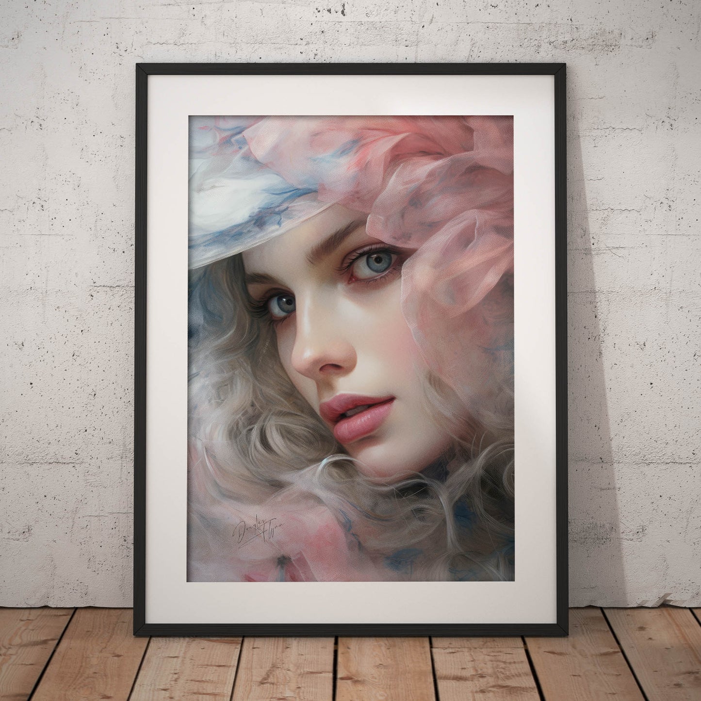 »Mary Rococo Girl Portrait 2«