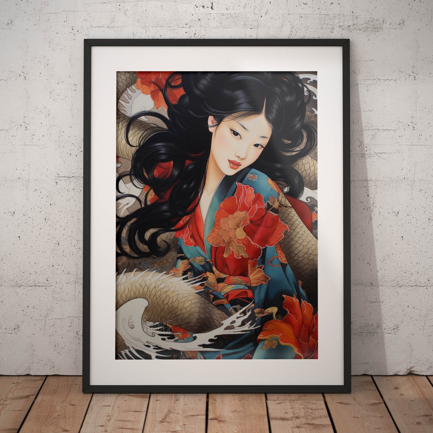 »Oriental Vintage Girl 2«