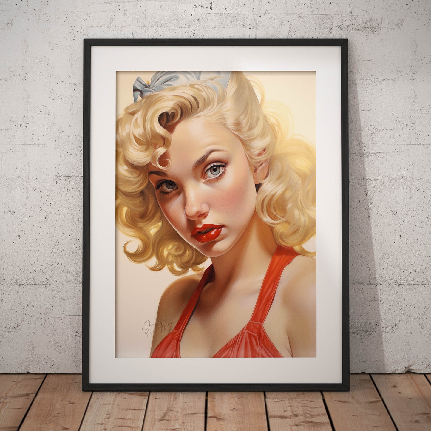 »Maya Vintage Portrait 3«