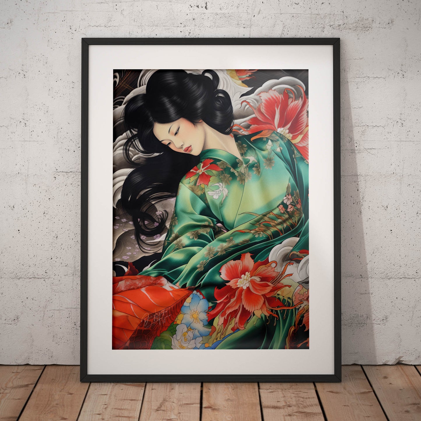 »Oriental Vintage Girl 3«