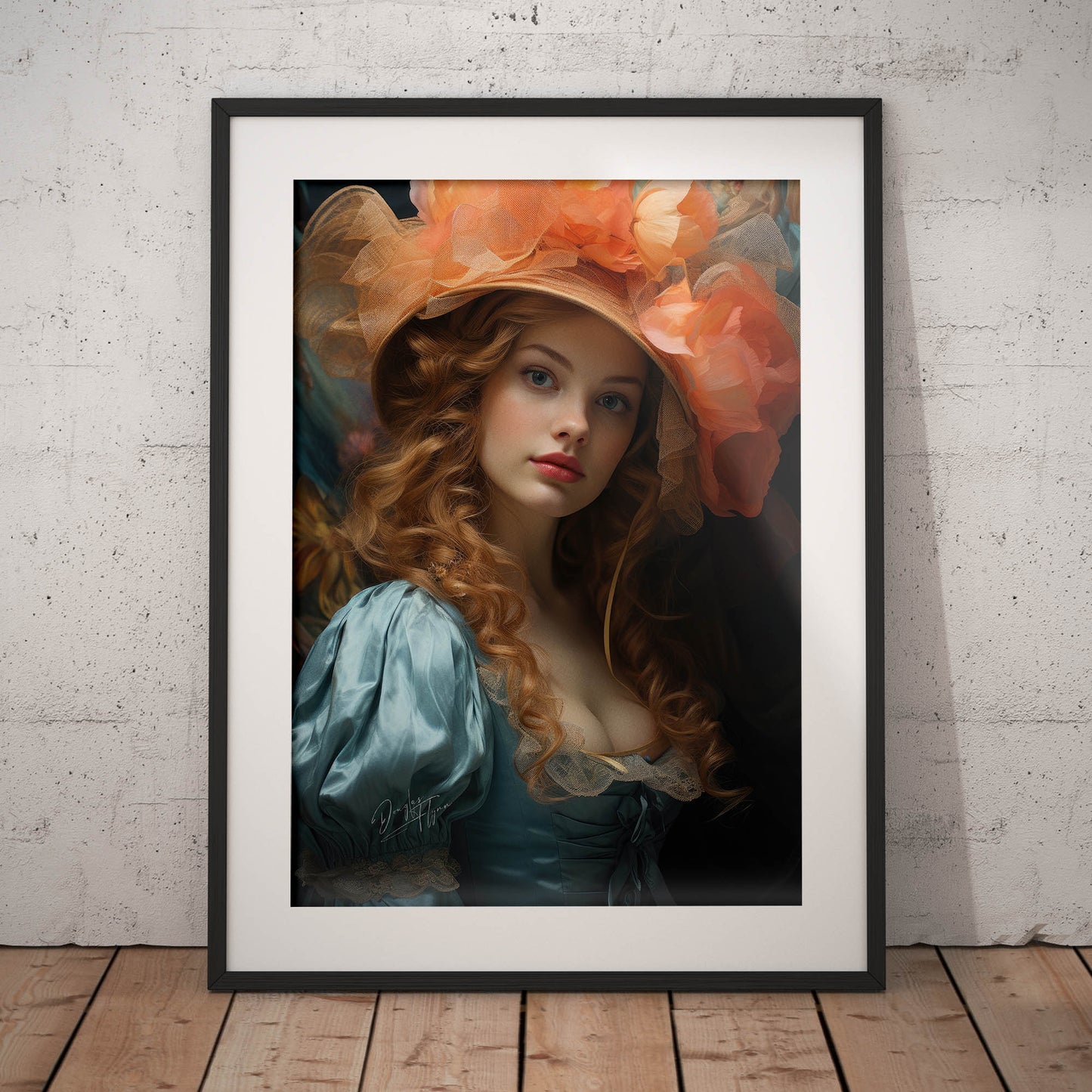 »Nina Rococo Girl Portrait 3«
