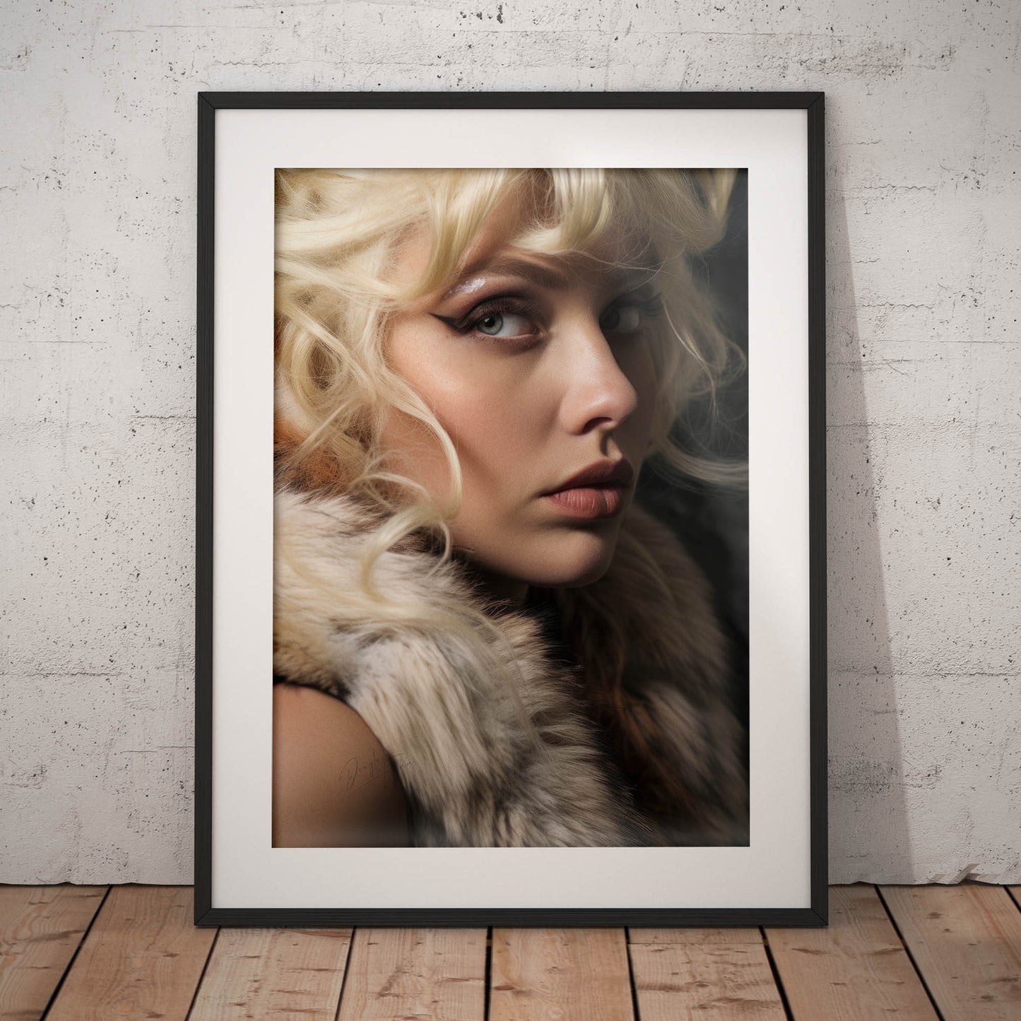 »Maya With Fur 1«