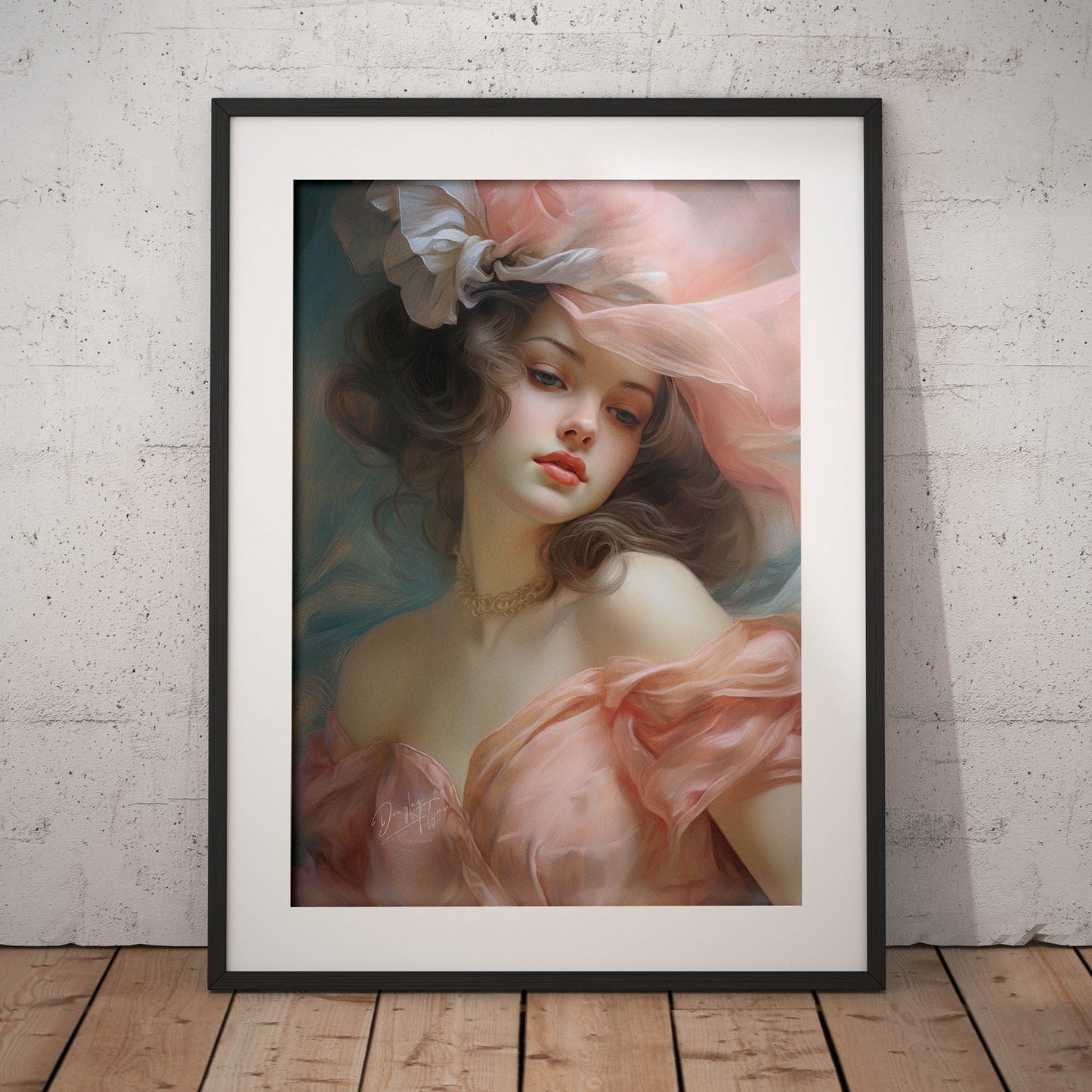 »Nina Rococo Girl Portrait 4«