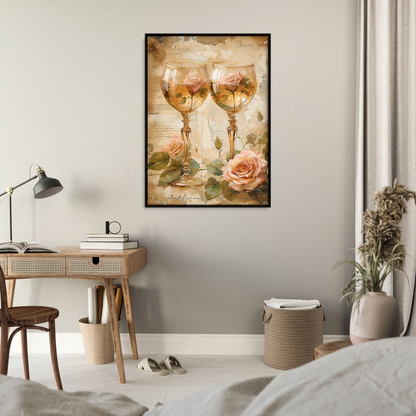 »A Romantic Toast« poster