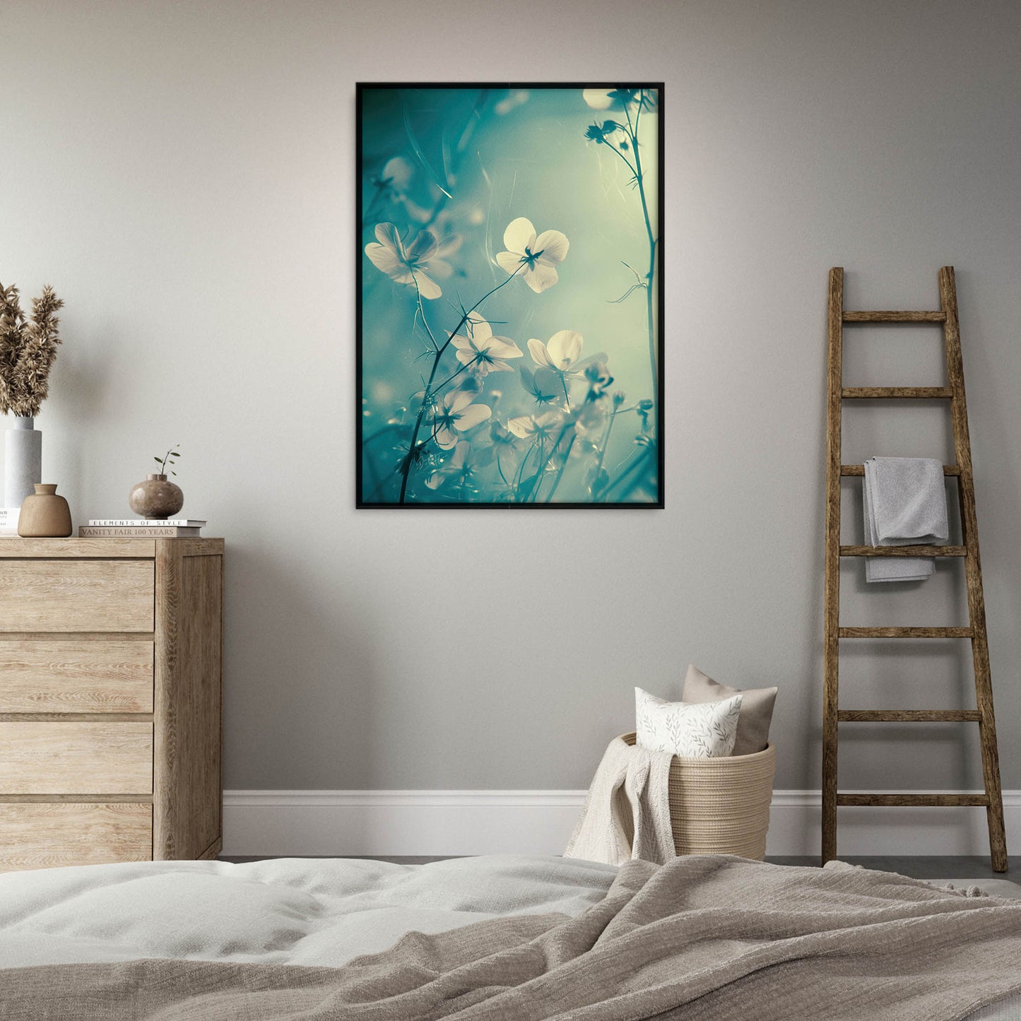 »Blossom Whirlwind«, poster i fri fotografisk stil