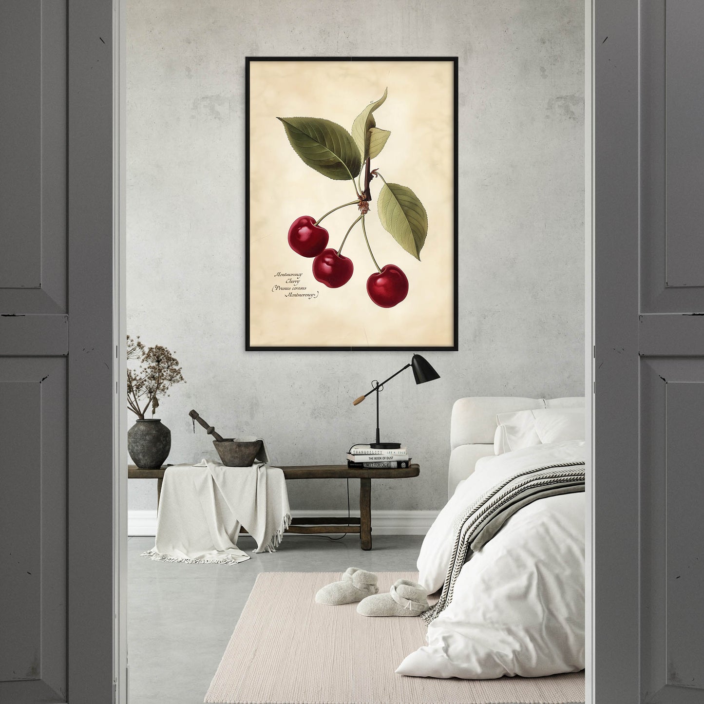 »Cherry 2« botanisk vintageposter