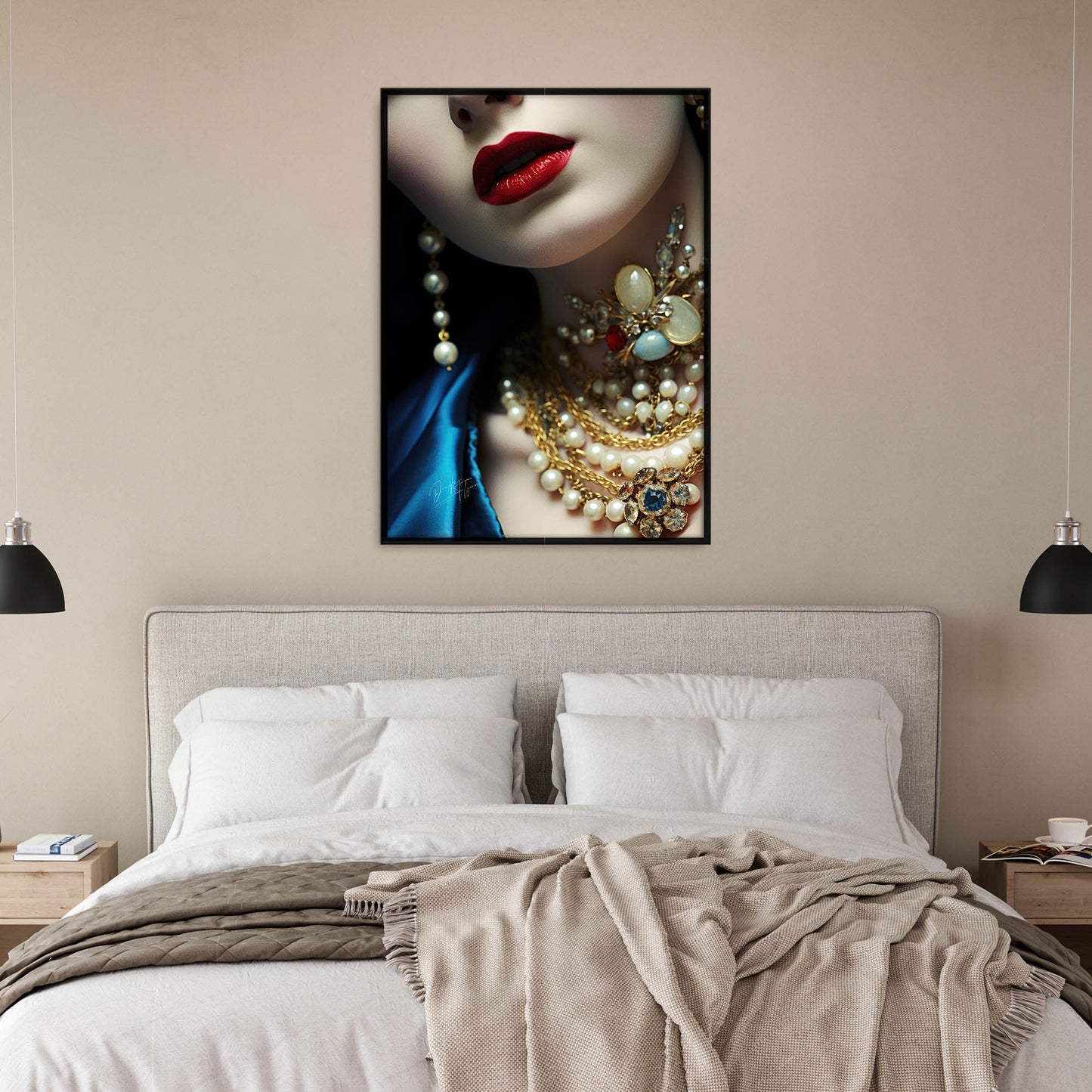 »Jeanette Rococo Girl Close Portrait 3«