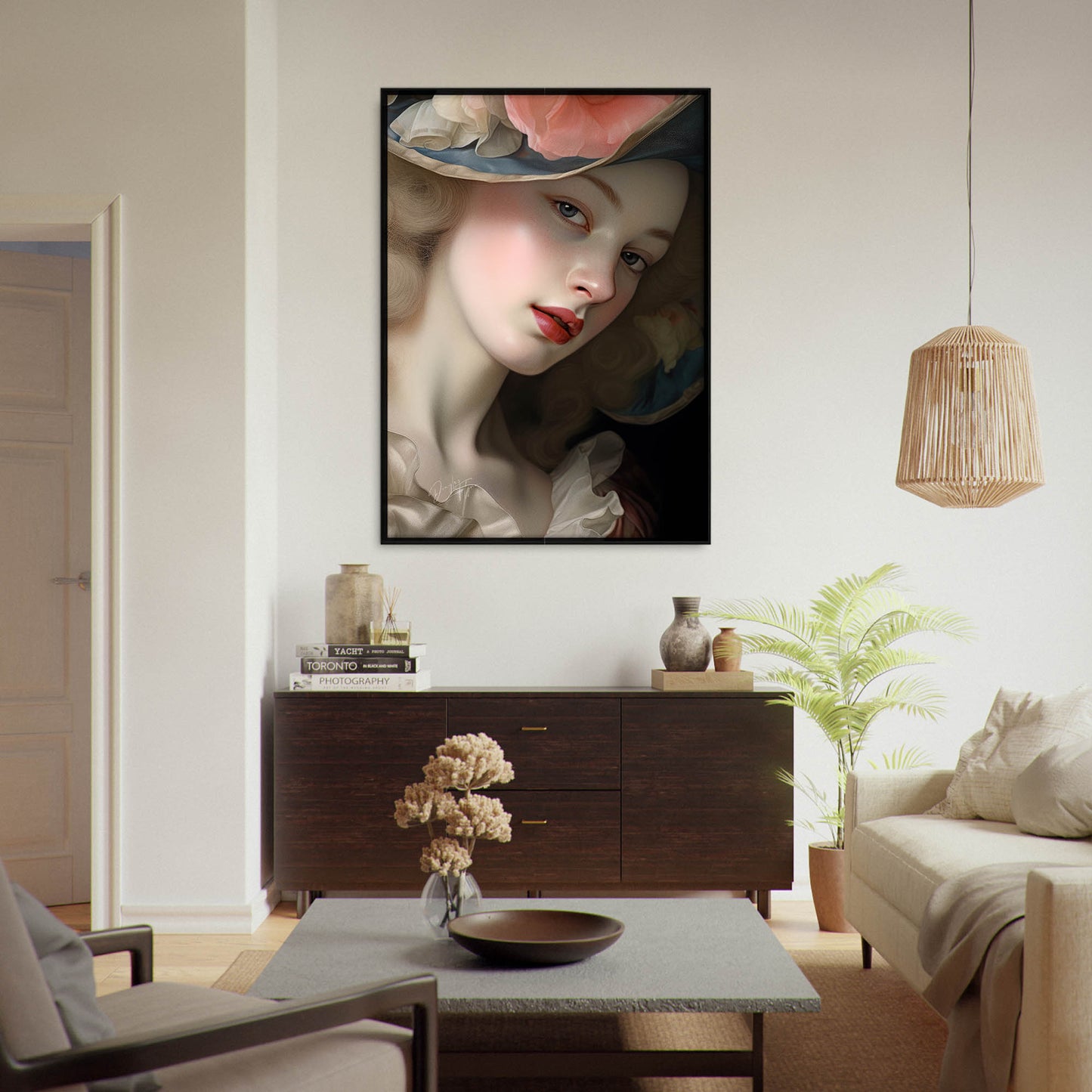 »Jeanette Rococo Girl Portrait 1«