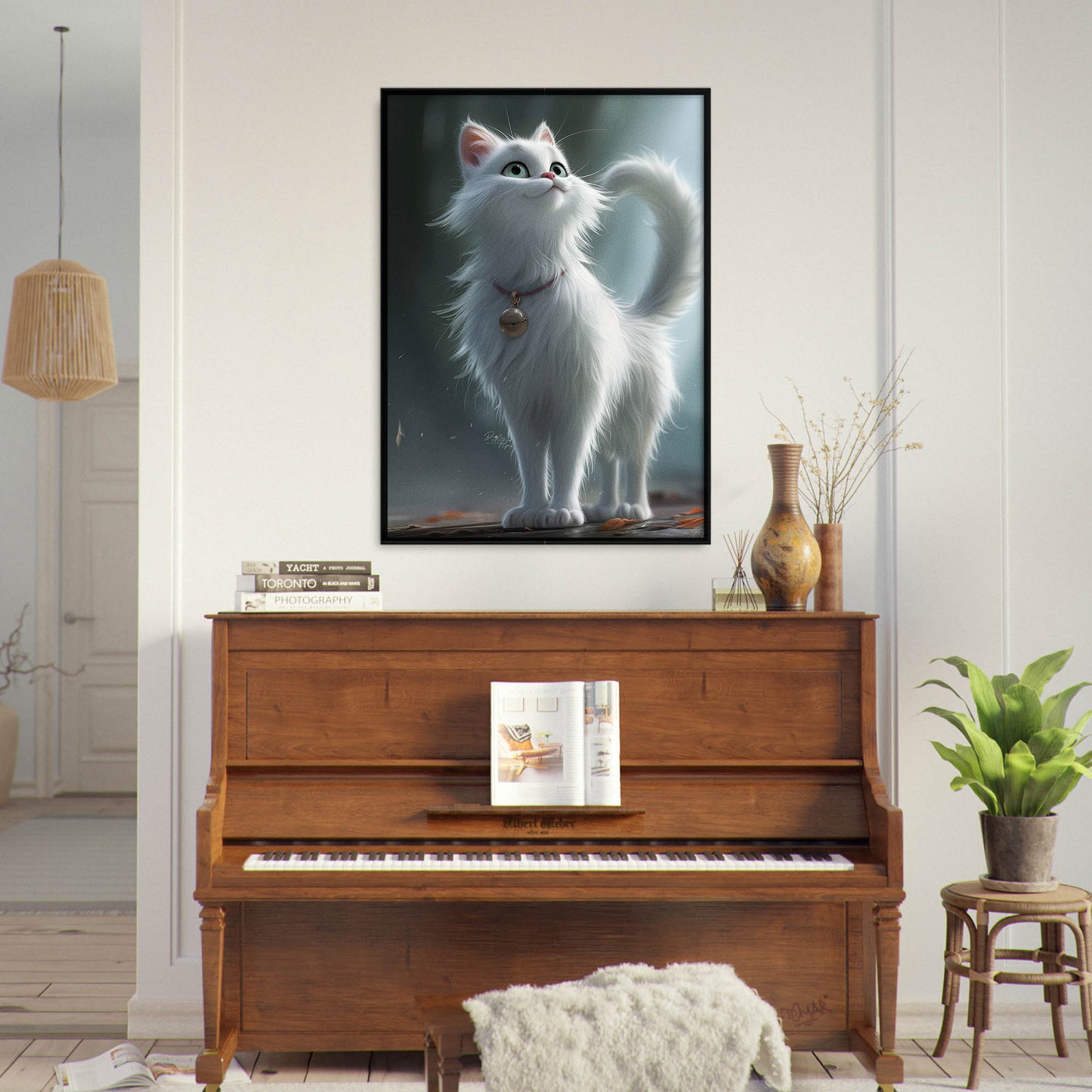 »Playful Purr« poster