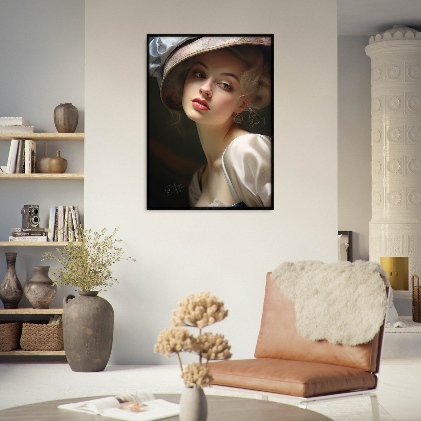 »Jeanette Rococo Girl Portrait 4«