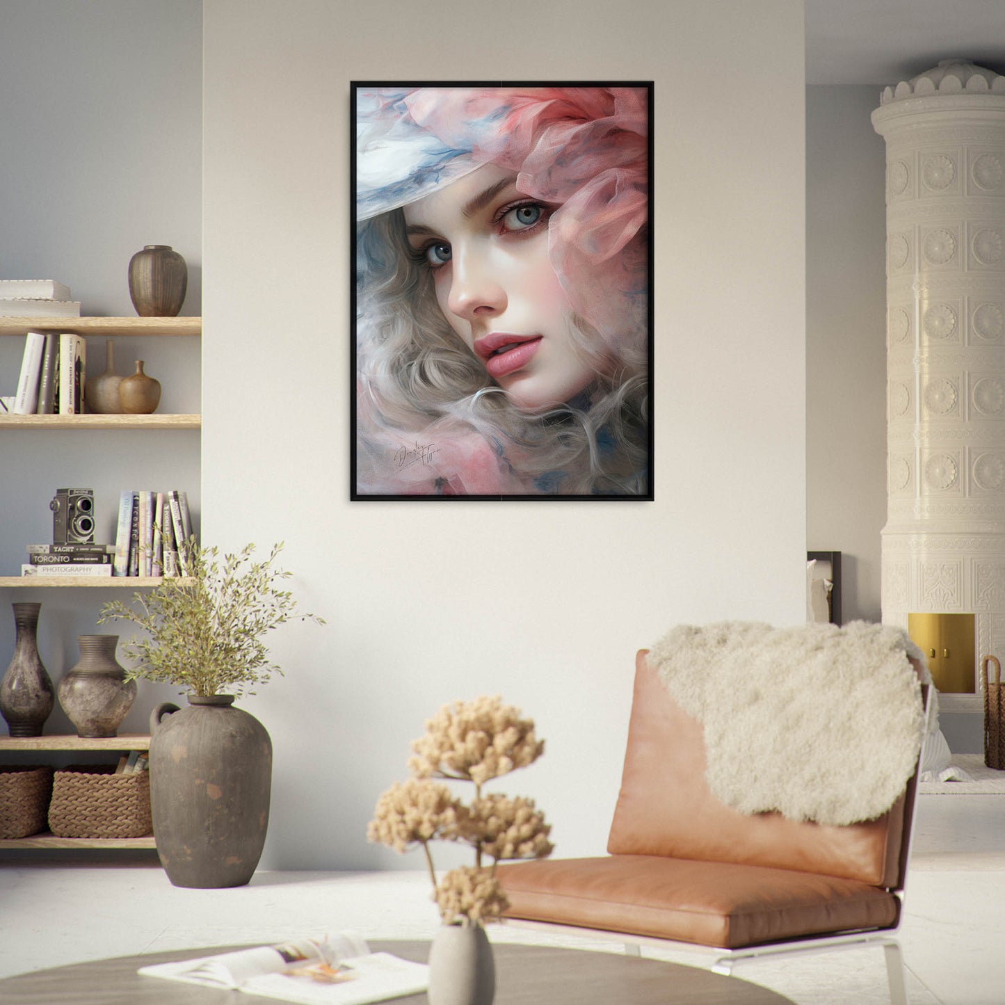 »Mary Rococo Girl Portrait 2«