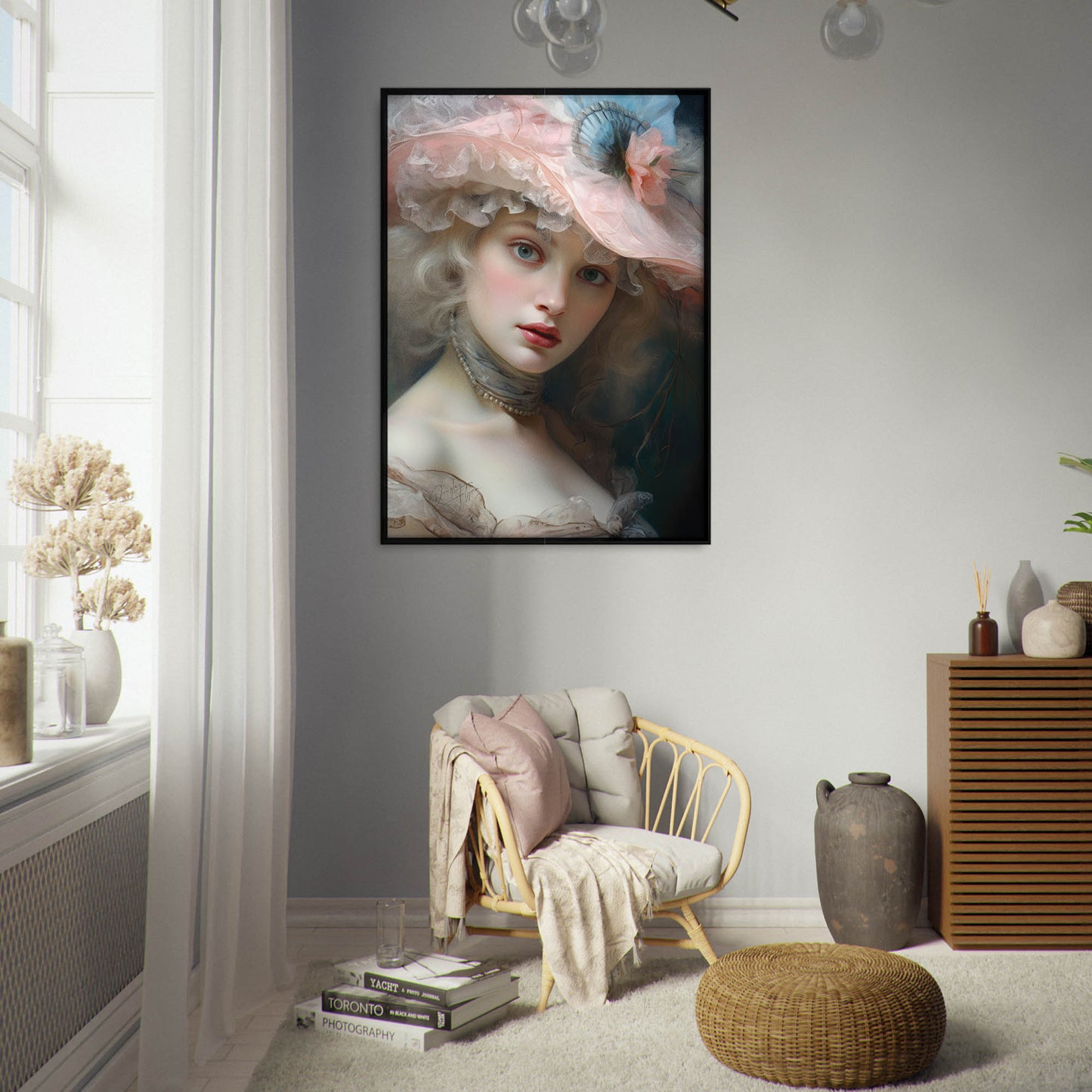 »Mary Rococo Girl Portrait 1«
