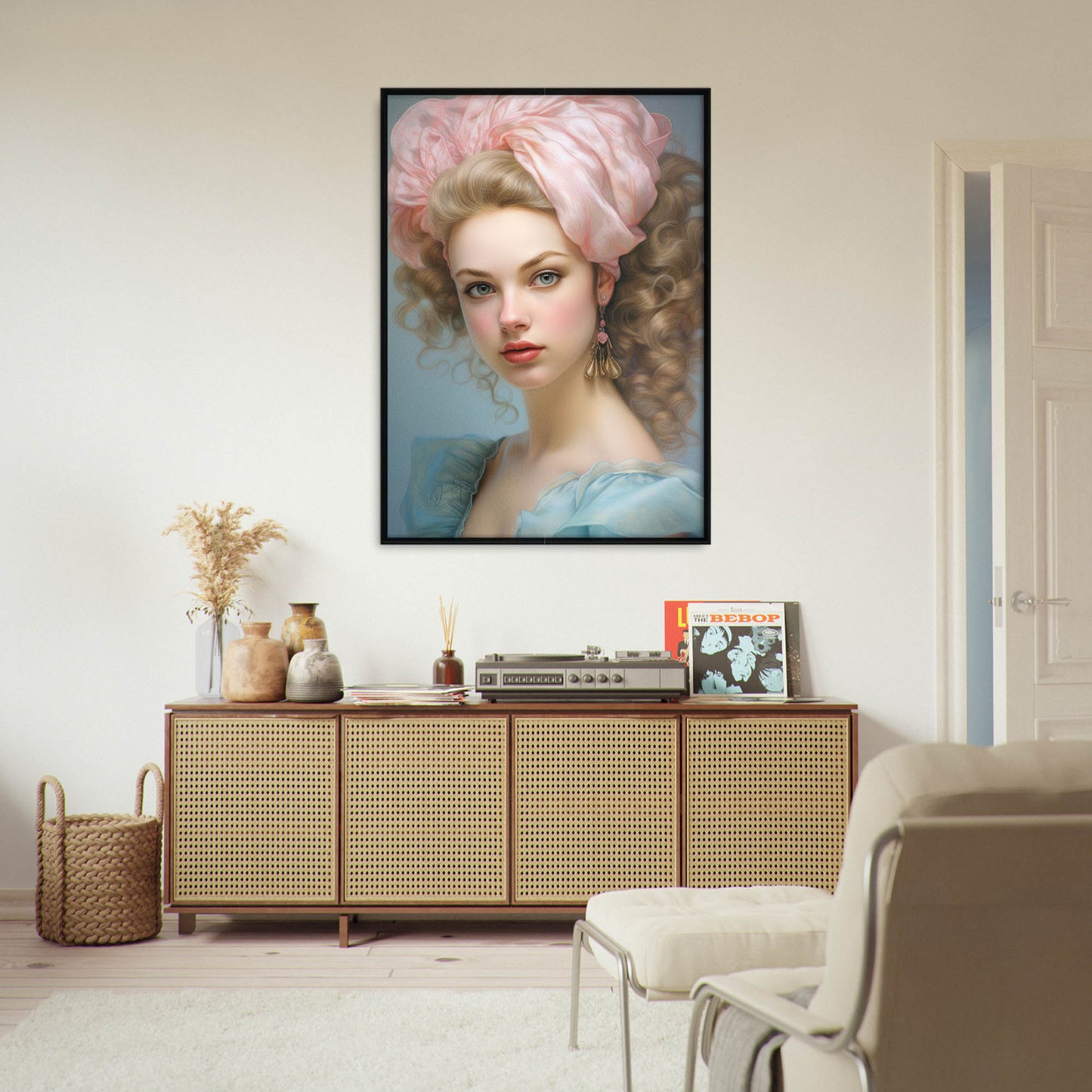 »Mary Rococo Girl Portrait 3«