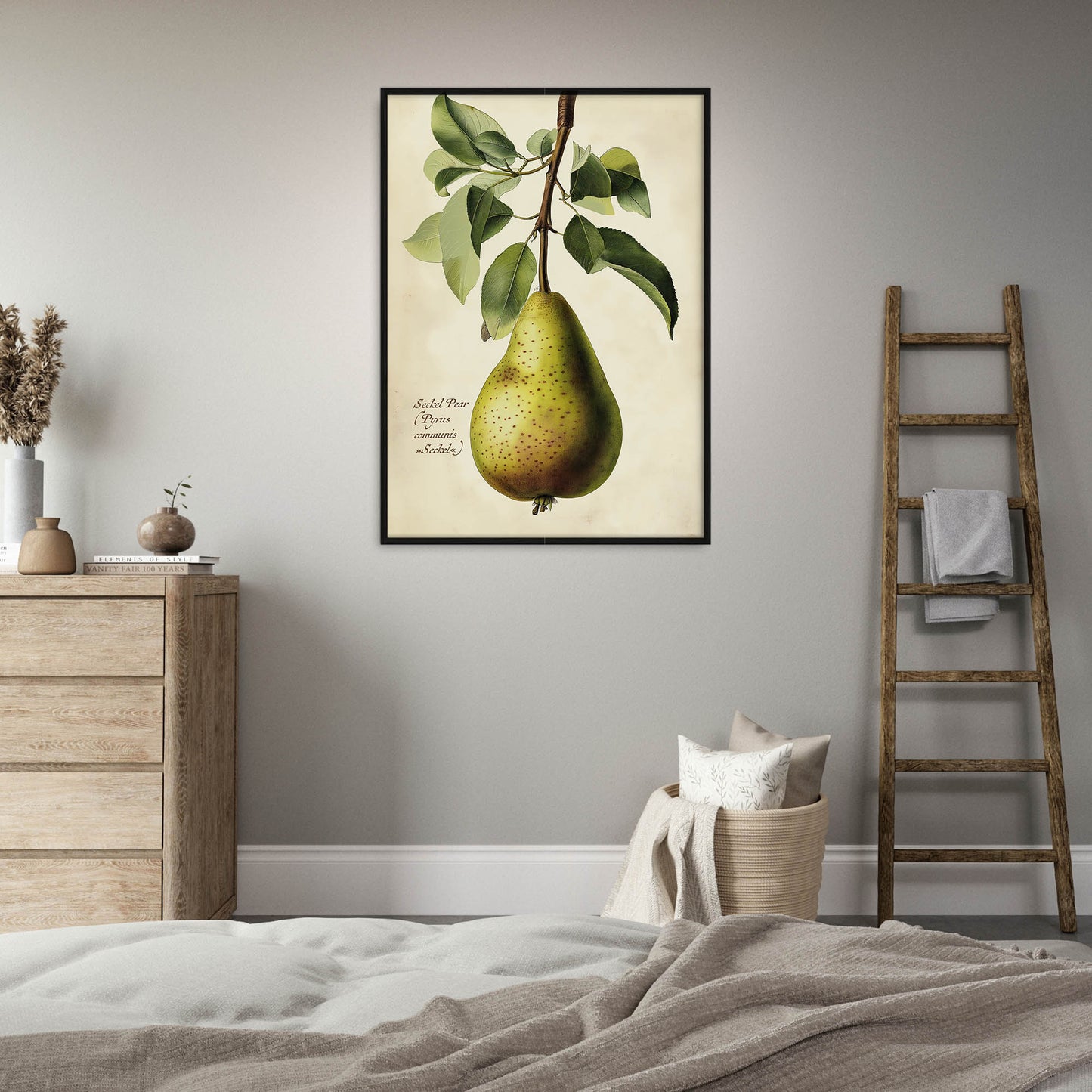 »Anjou Pear« botaniska vintageposter