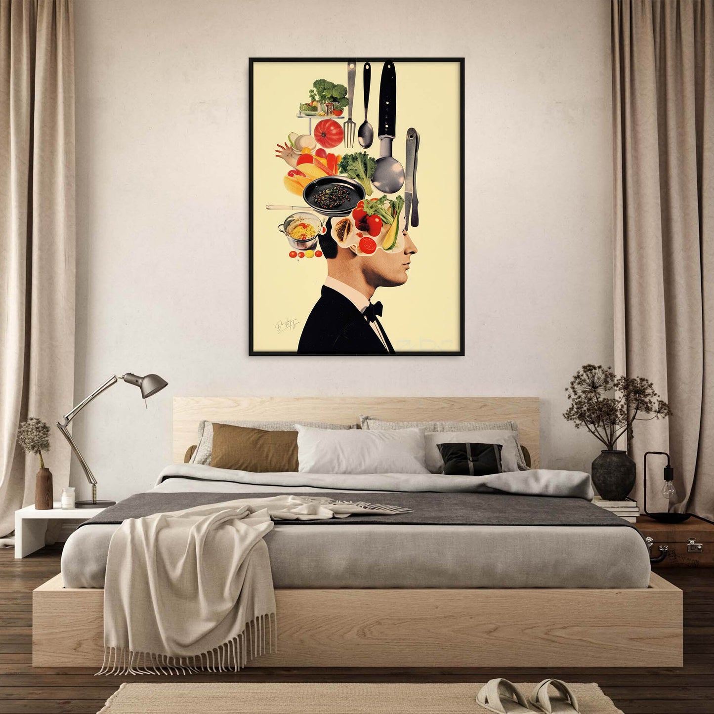 »Man Thinking of Food 1«