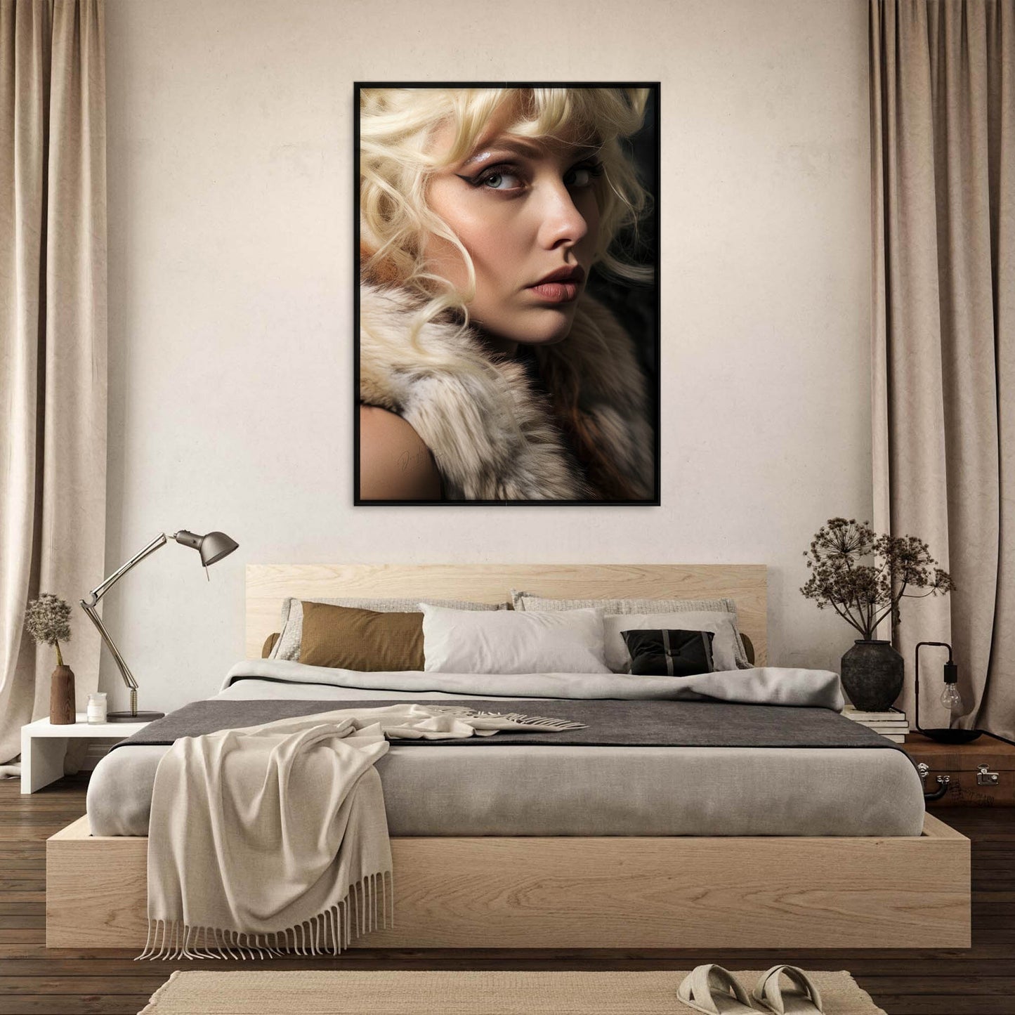 »Maya With Fur 1«