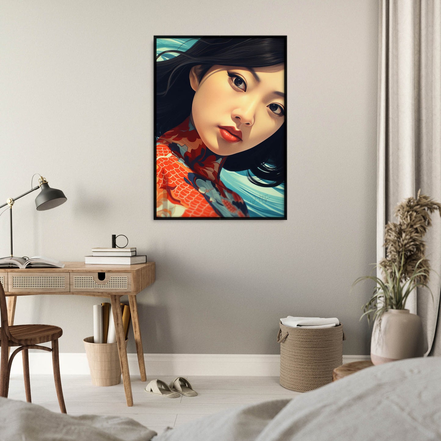 »Oriental Vintage Girl 6«