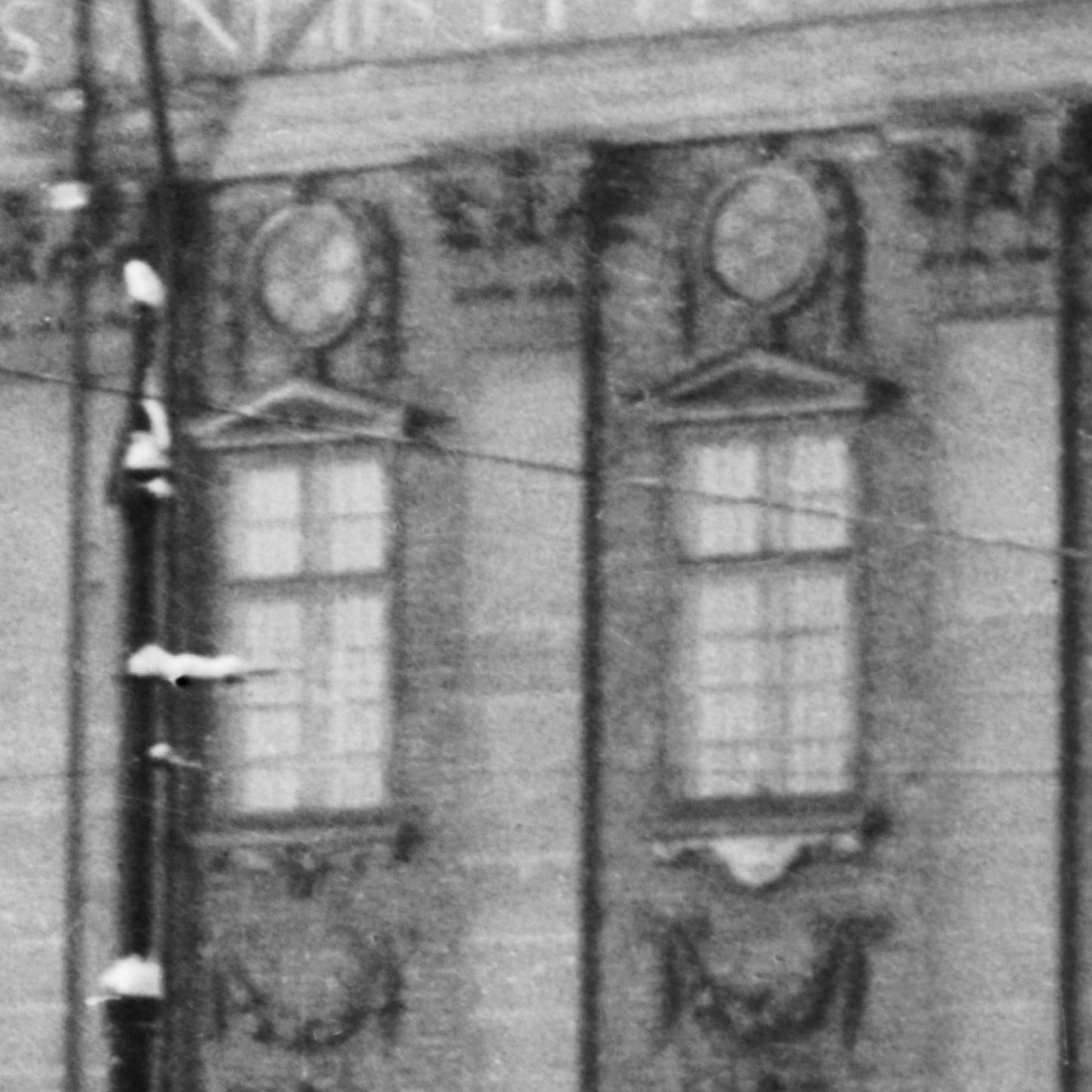»Riddarhustorget på vintern 1918« historisk poster