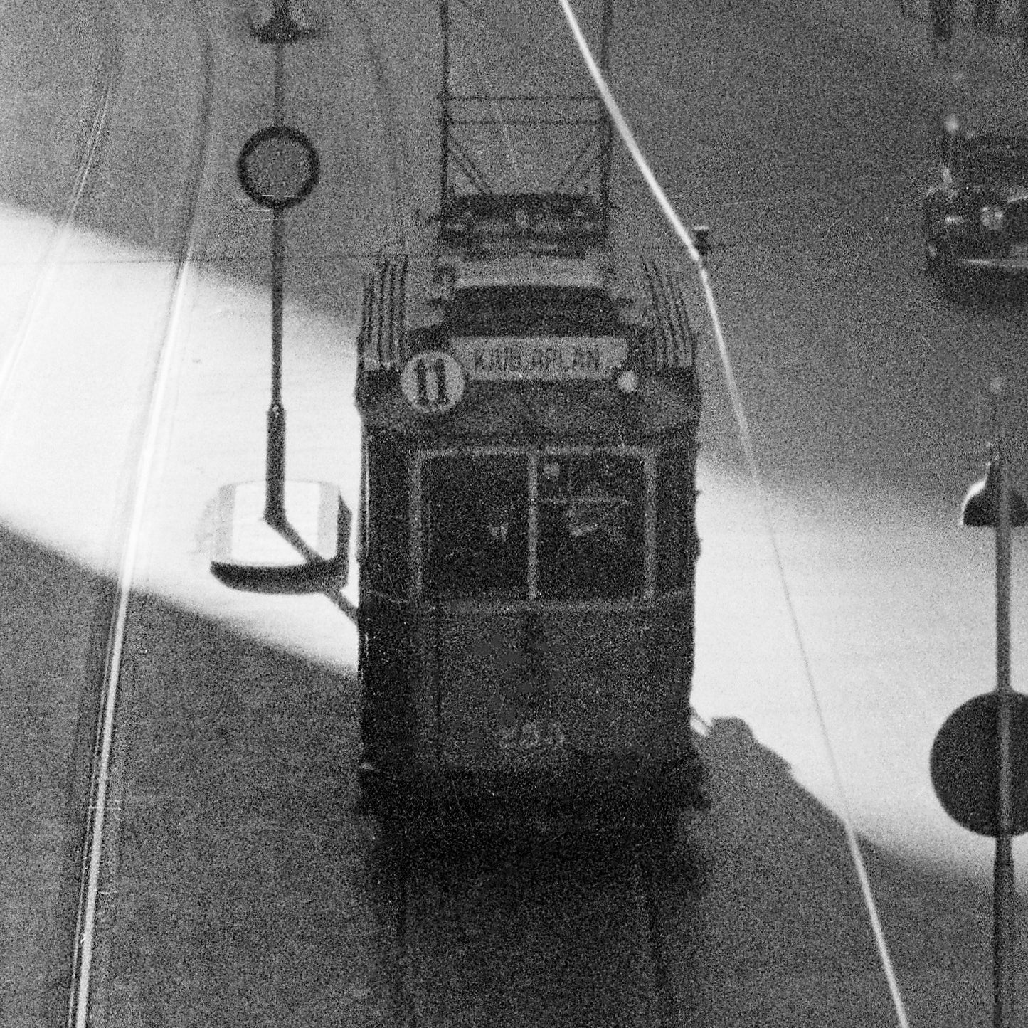 »Kungsgatan i morgonljus 1936« historisk poster