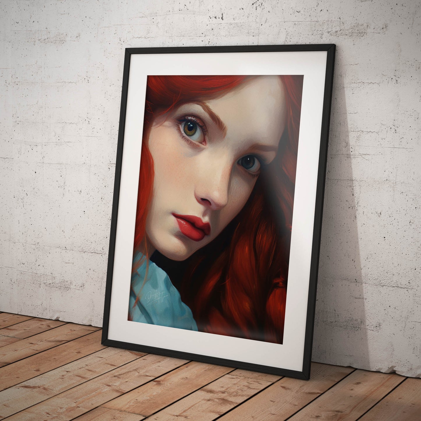 »Alice Close Girl Portrait 1«