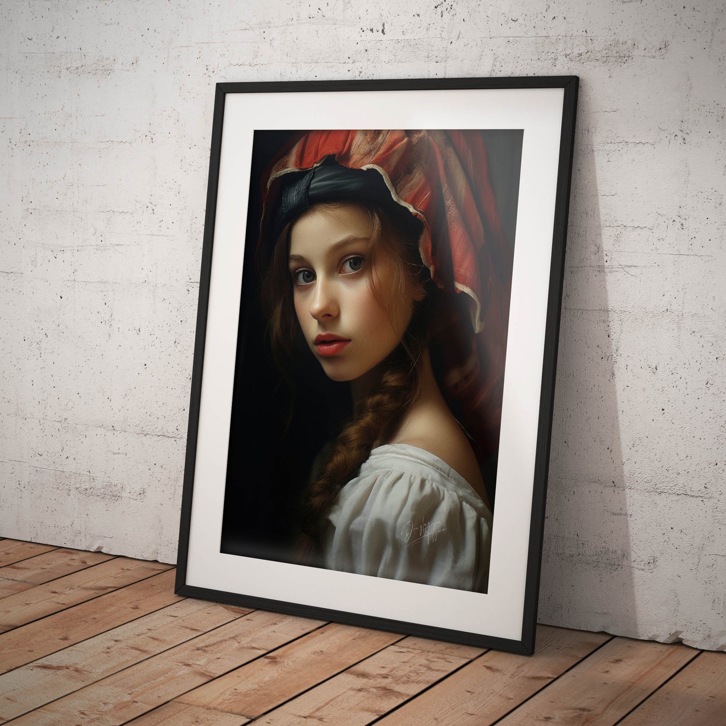 »Deborah Regency Girl Portrait 1«