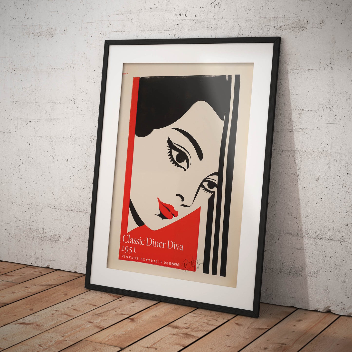 »Classic Diner Diva 1951«