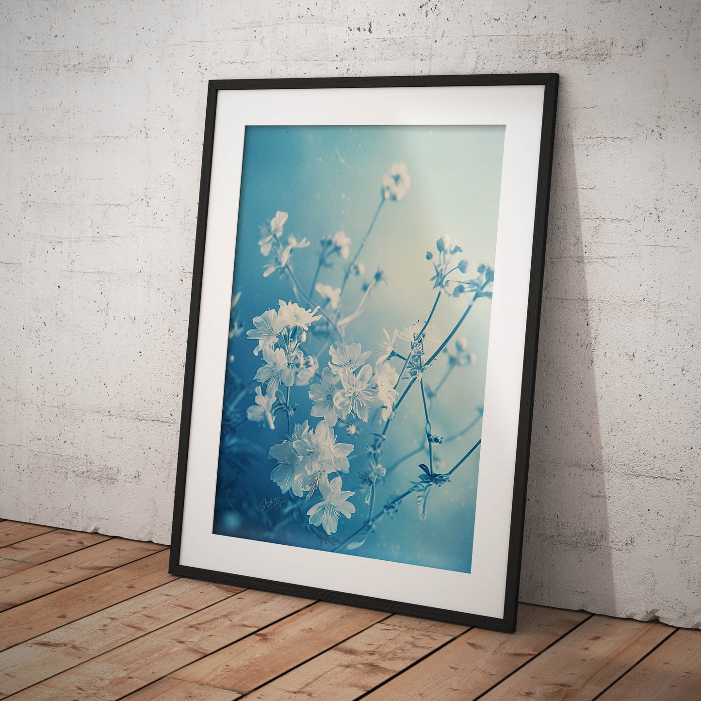 »Garden Dance«, poster i fri fotografisk stil