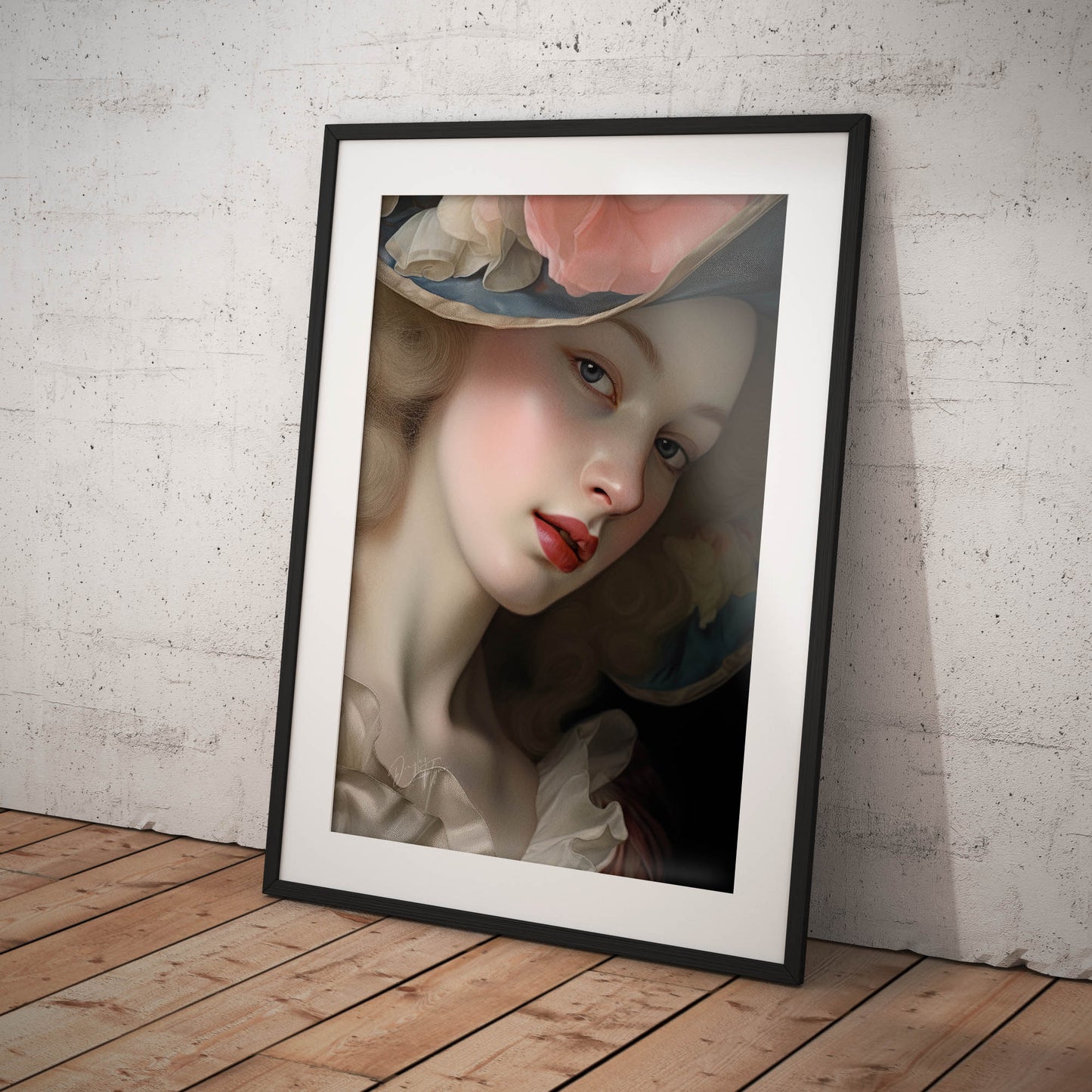 »Jeanette Rococo Girl Portrait 1«