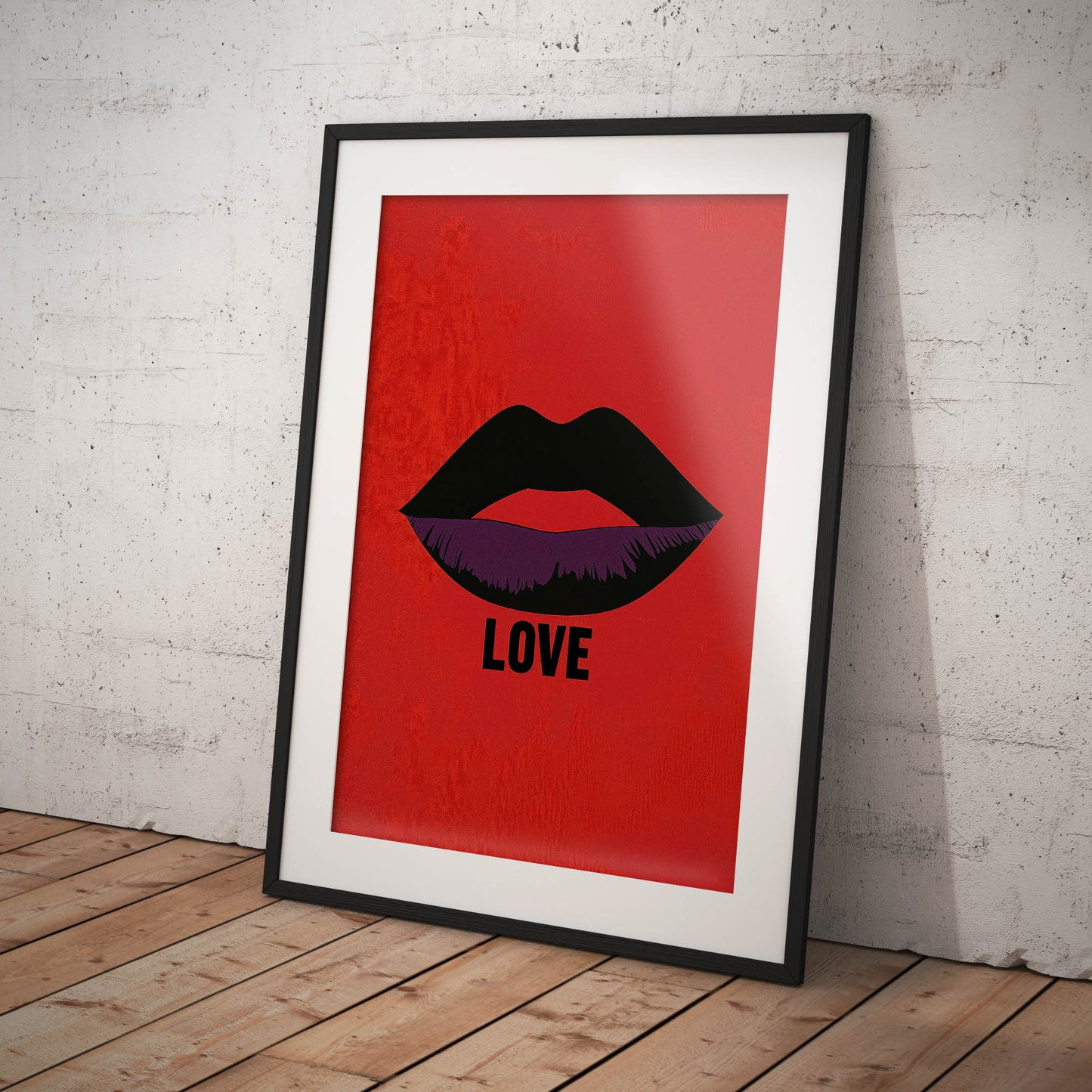 »LOVE« arty poster