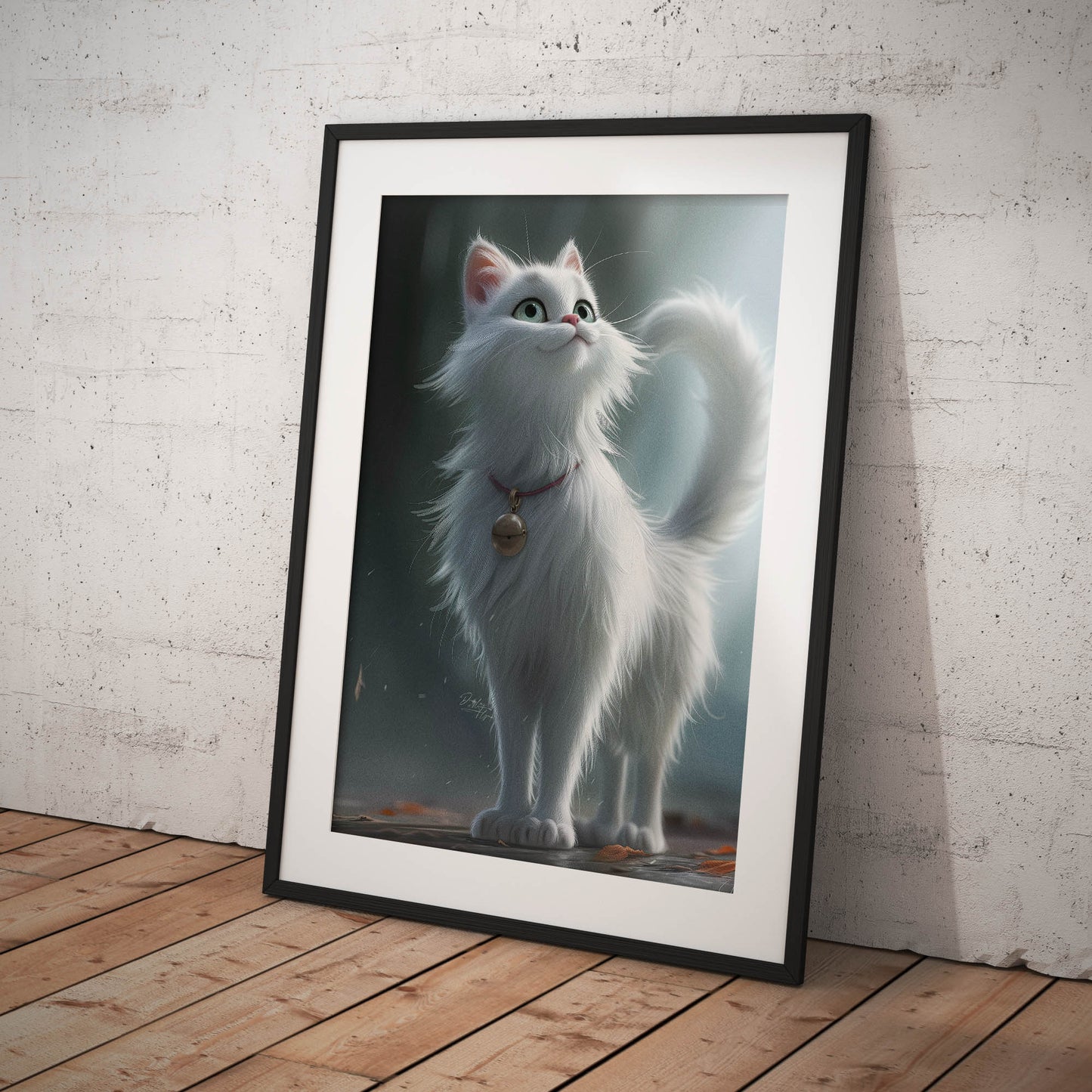 »Playful Purr« poster
