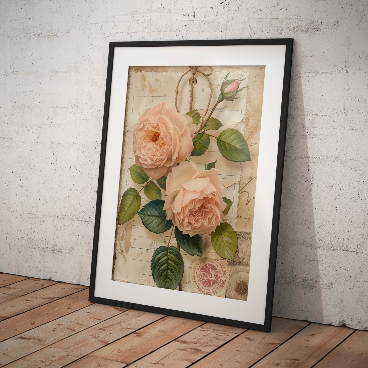 »Pink Roses« poster