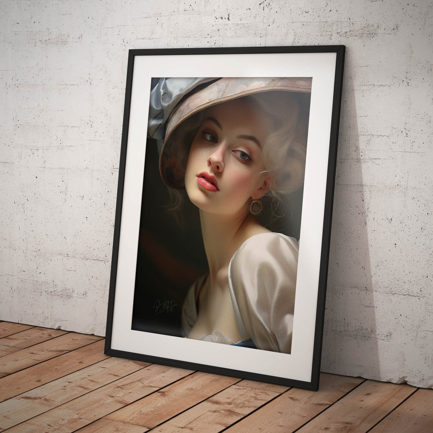 »Jeanette Rococo Girl Portrait 4«