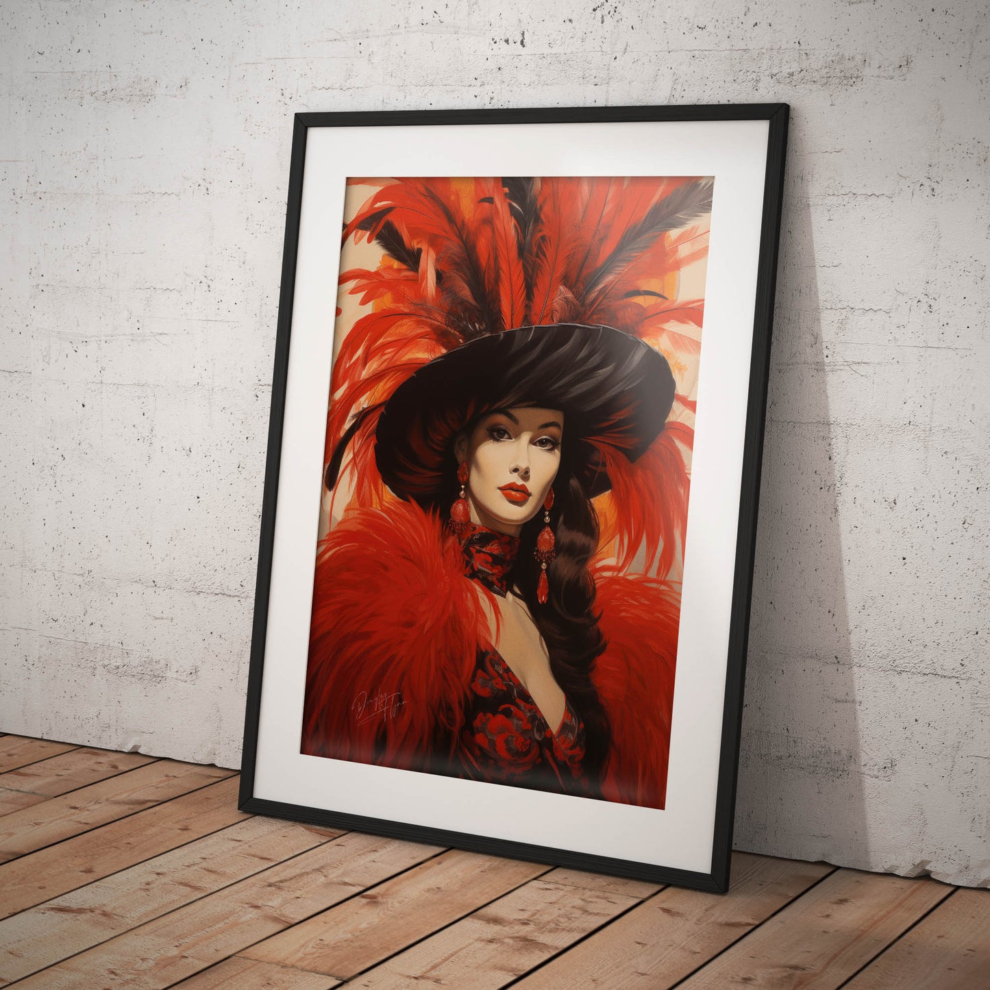 »Hollywood Red Carneval Girl 2«