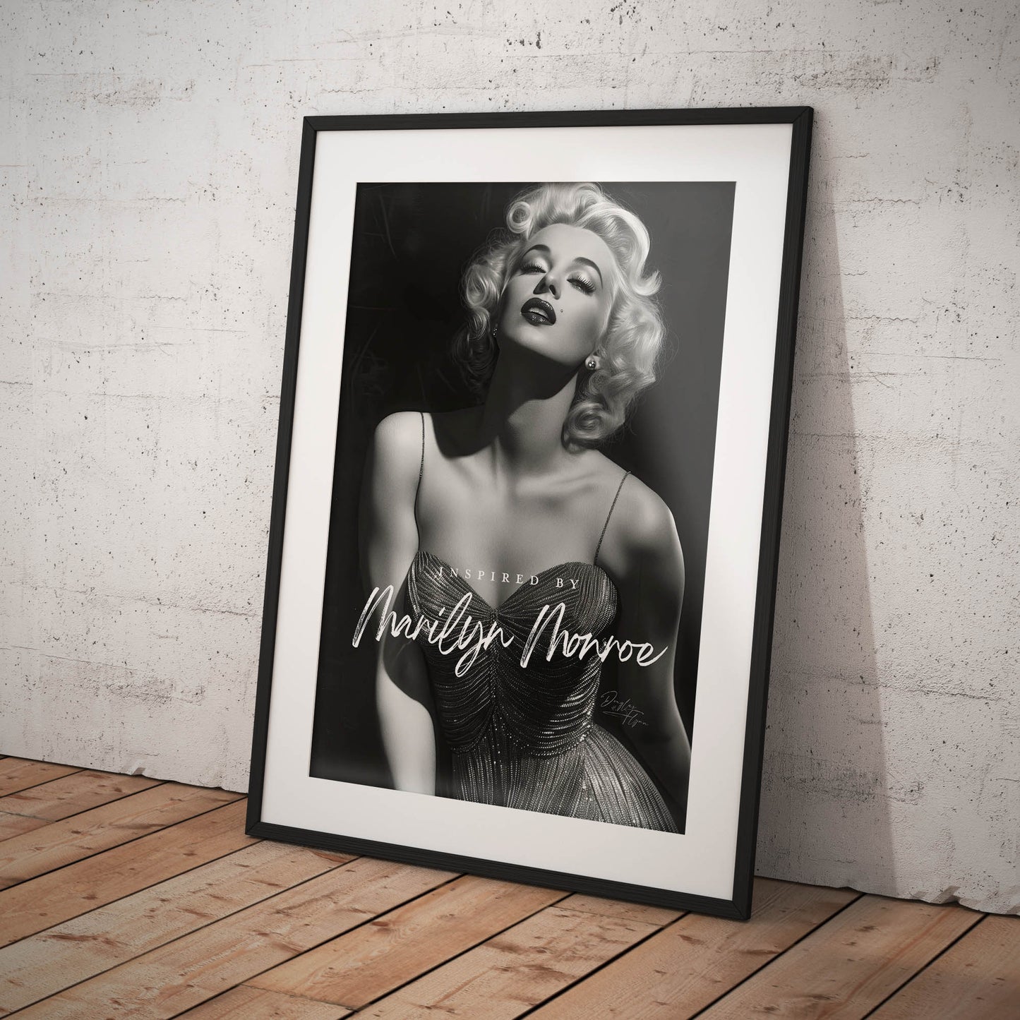 »Marilyn Monroe in Empire Waist Gown« poster