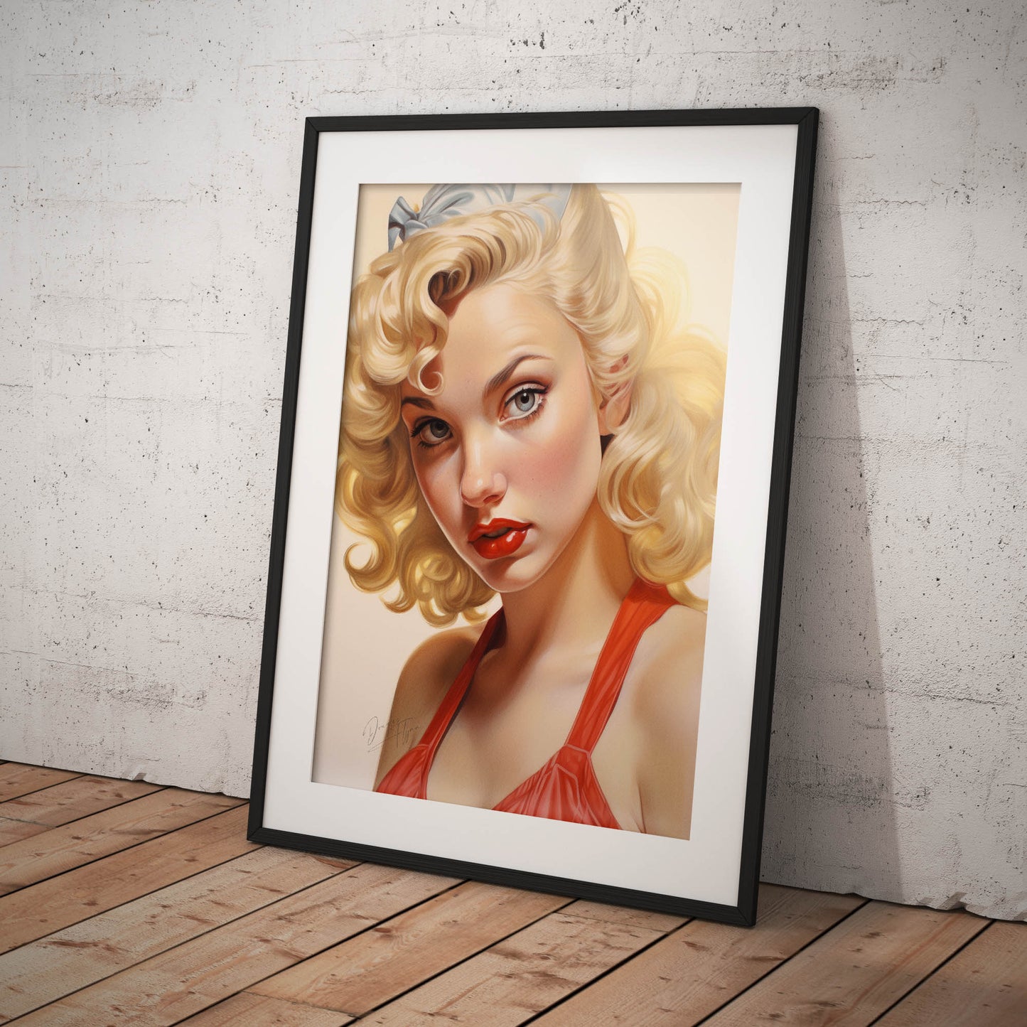 »Maya Vintage Portrait 3«