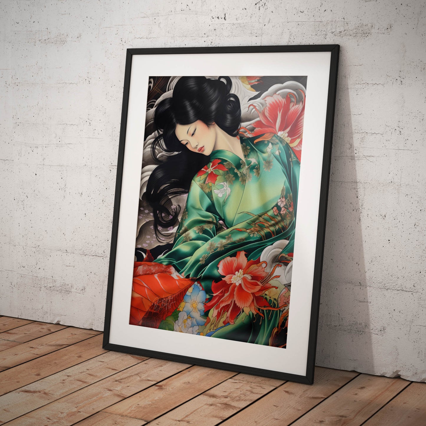 »Oriental Vintage Girl 3«