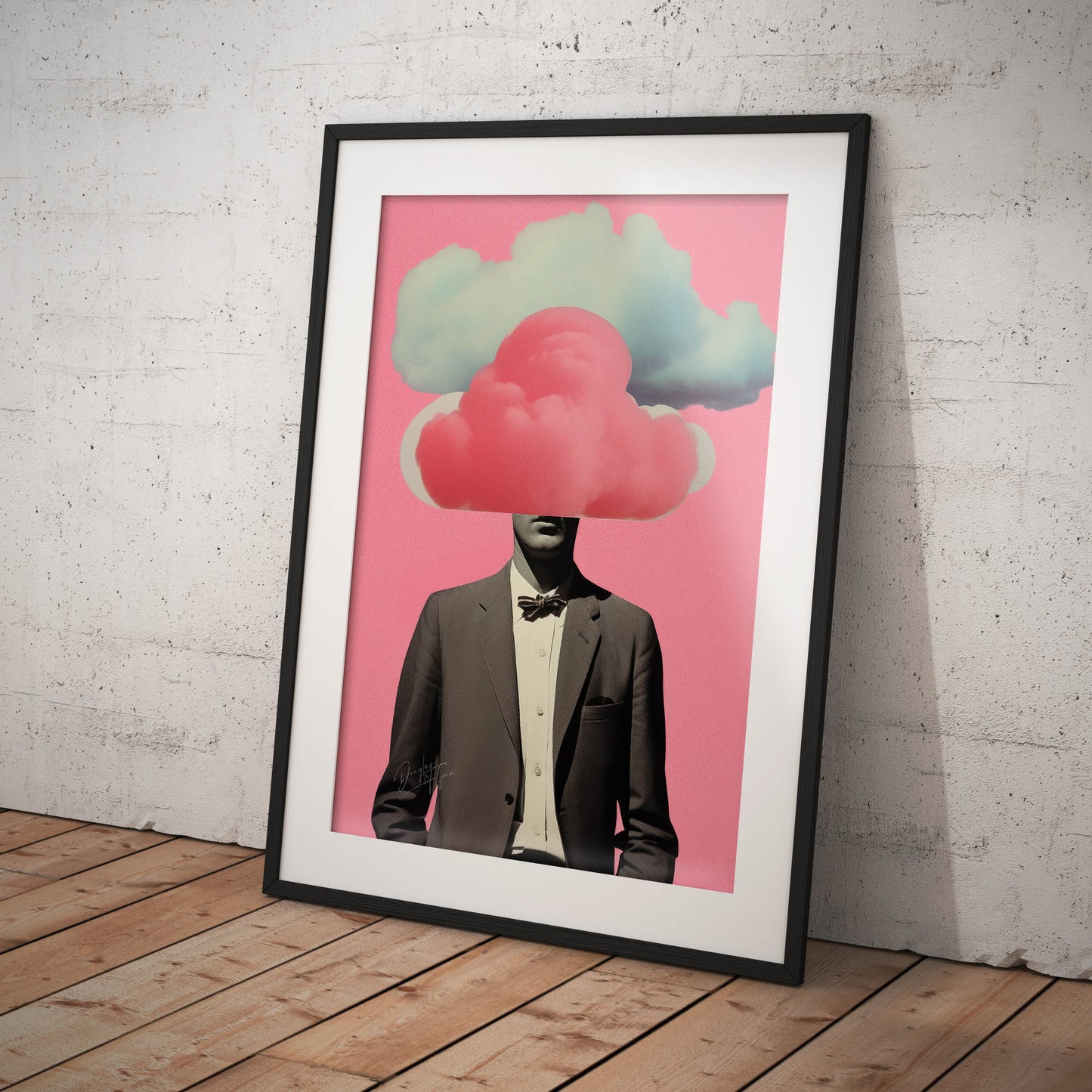 »Man Pink Thinking 1«