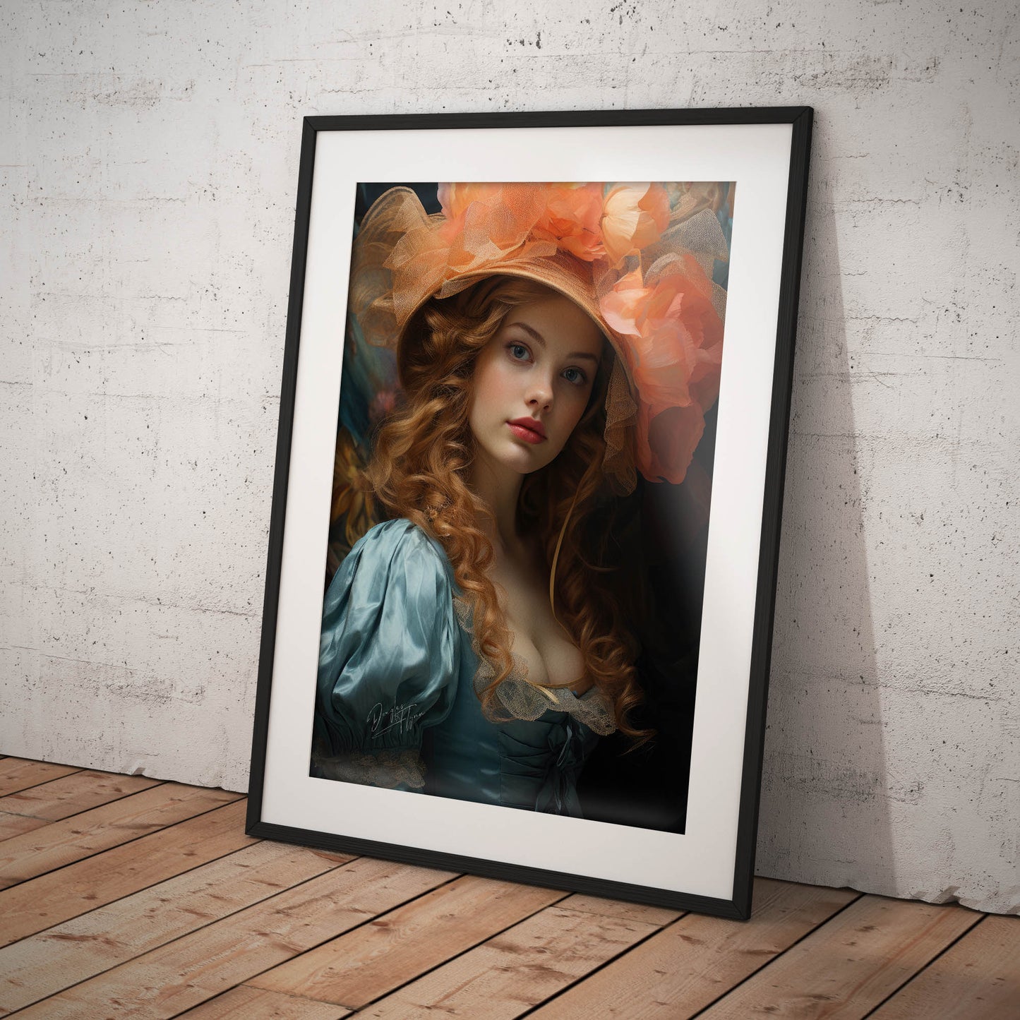 »Nina Rococo Girl Portrait 3«