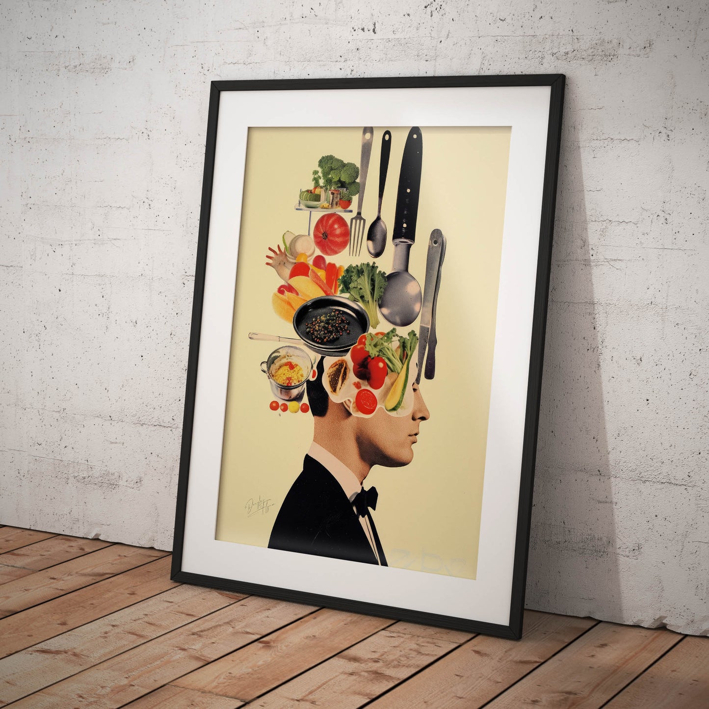 »Man Thinking of Food 1«