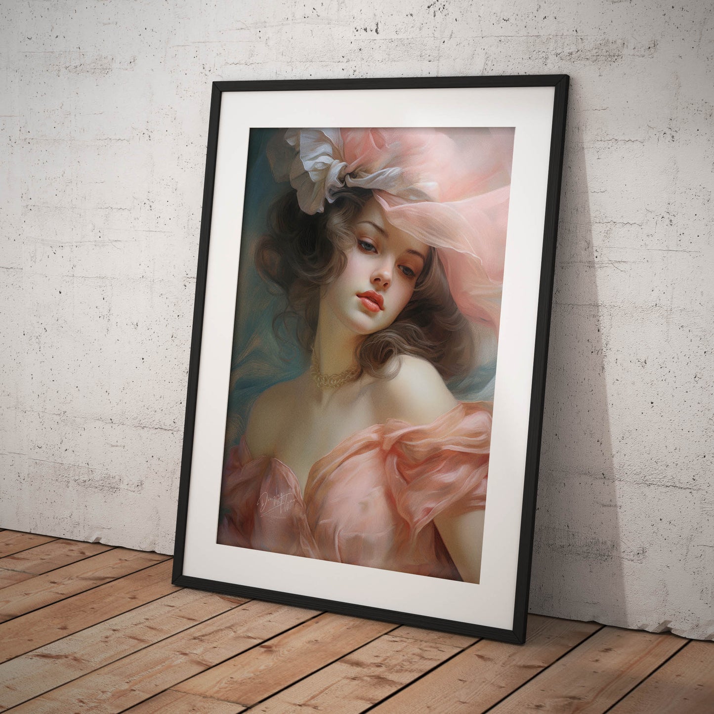 »Nina Rococo Girl Portrait 4«