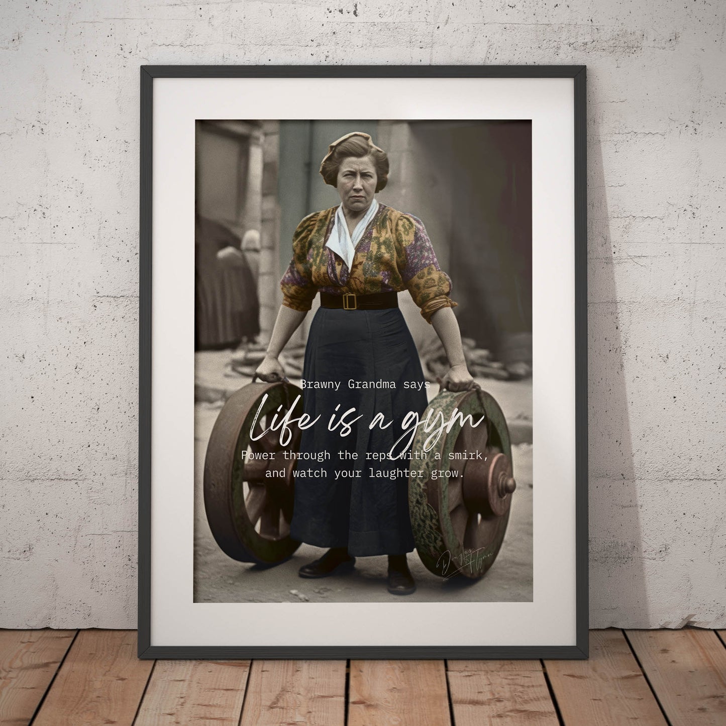 »Brawny Grandma«