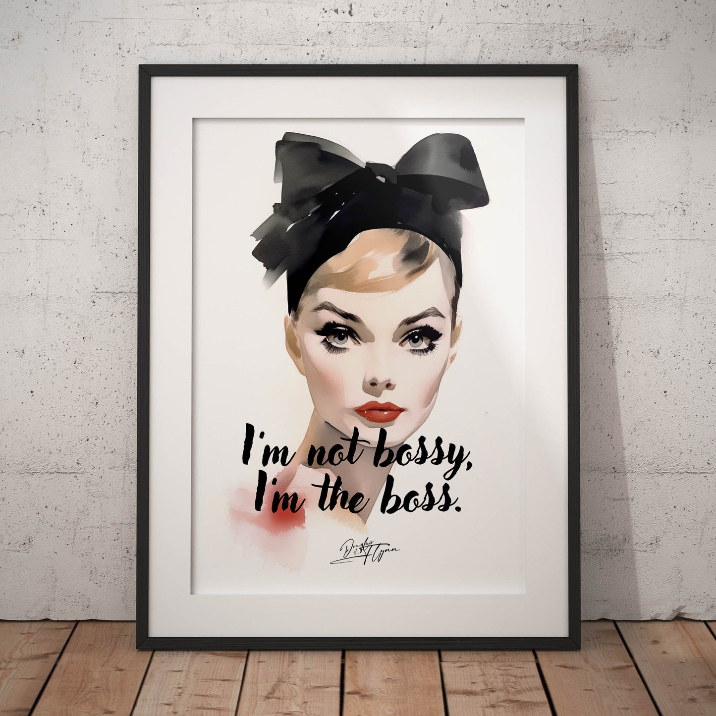 »I'm not bossy«