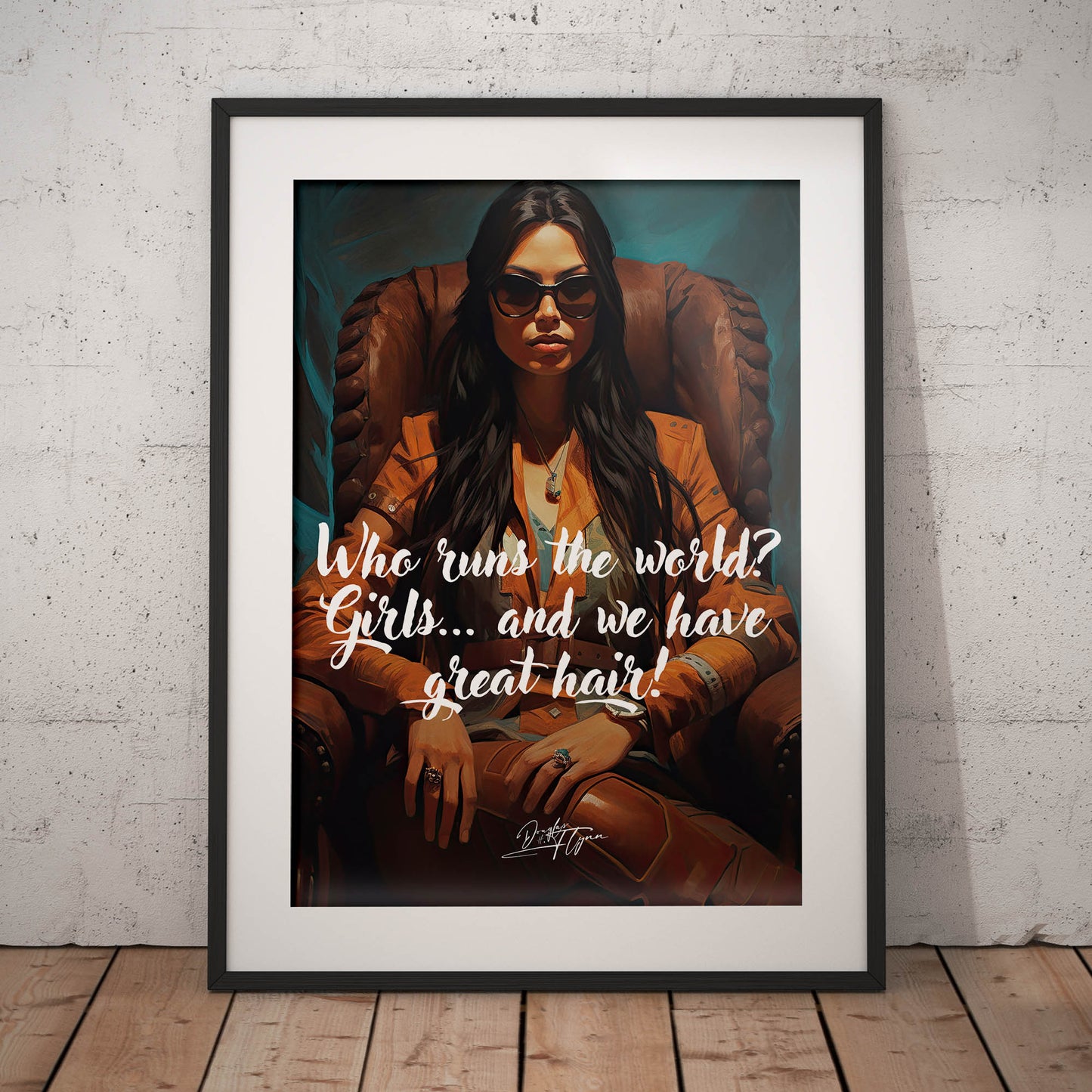 »Who runs the world? Girls and we have great hair!«